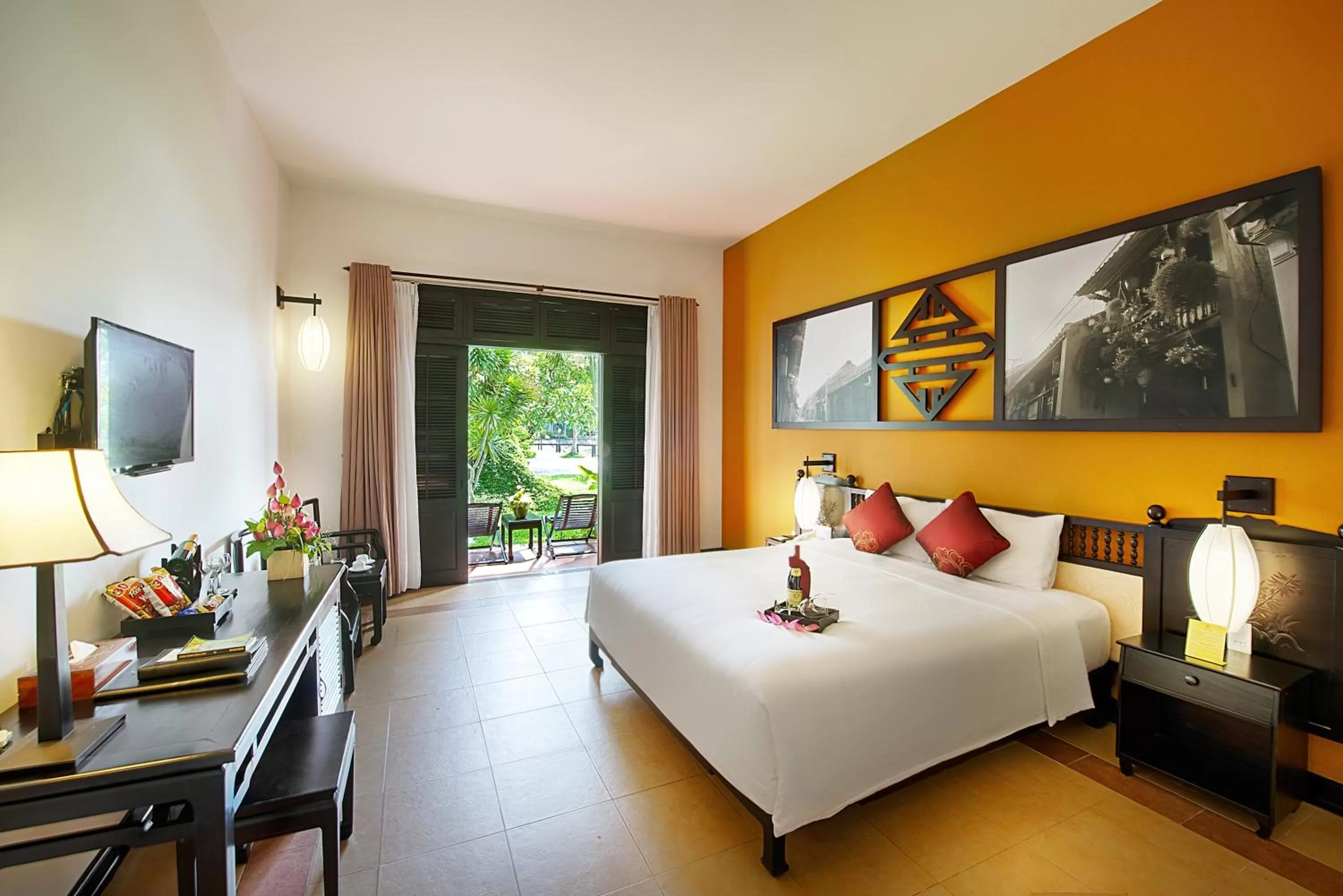 Superior Double or Twin Room with Garden View in Hoi An Beach Resort