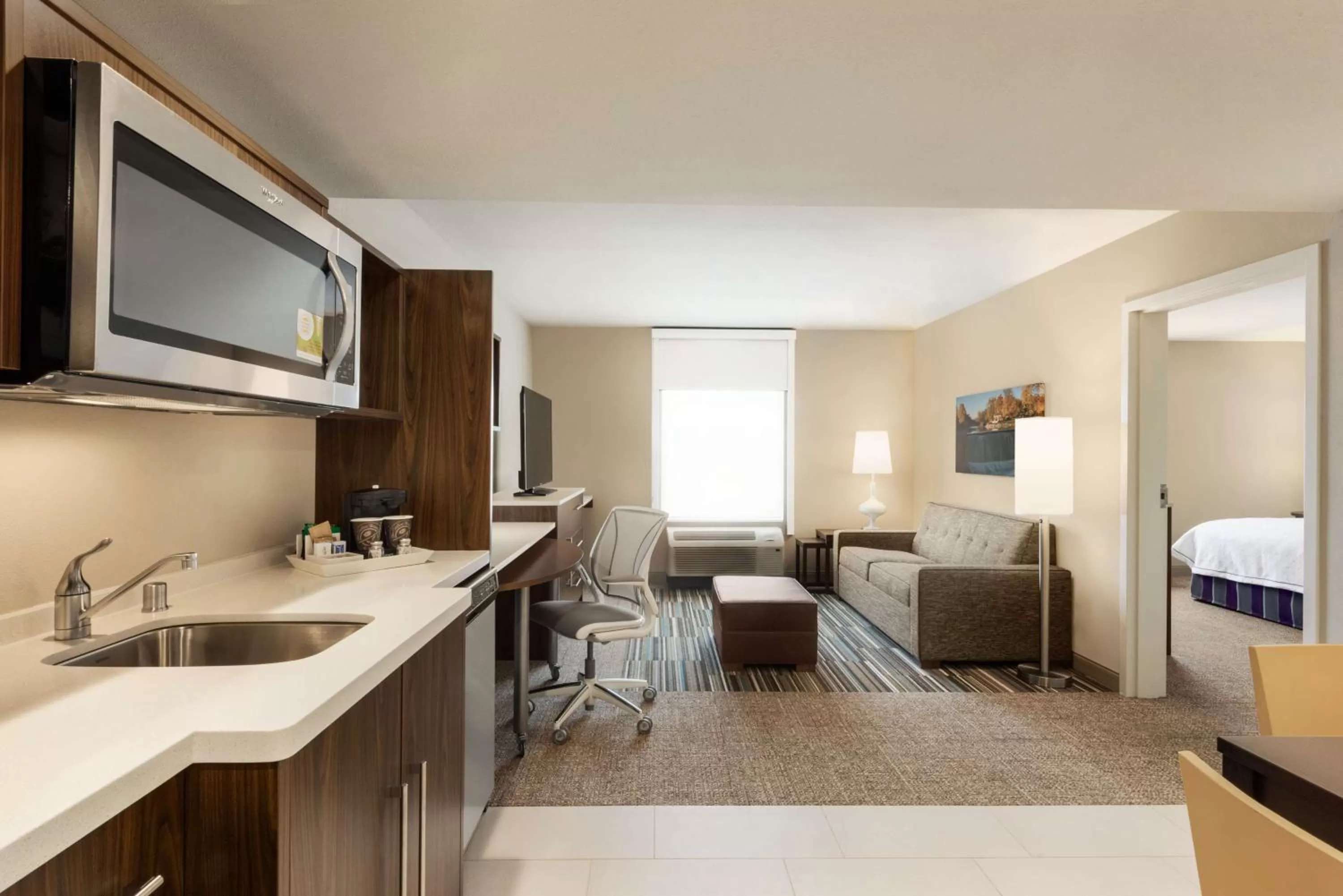 One-Bedroom King Suite - Non-Smoking in Home2 Suites By Hilton Menomonee Falls Milwaukee