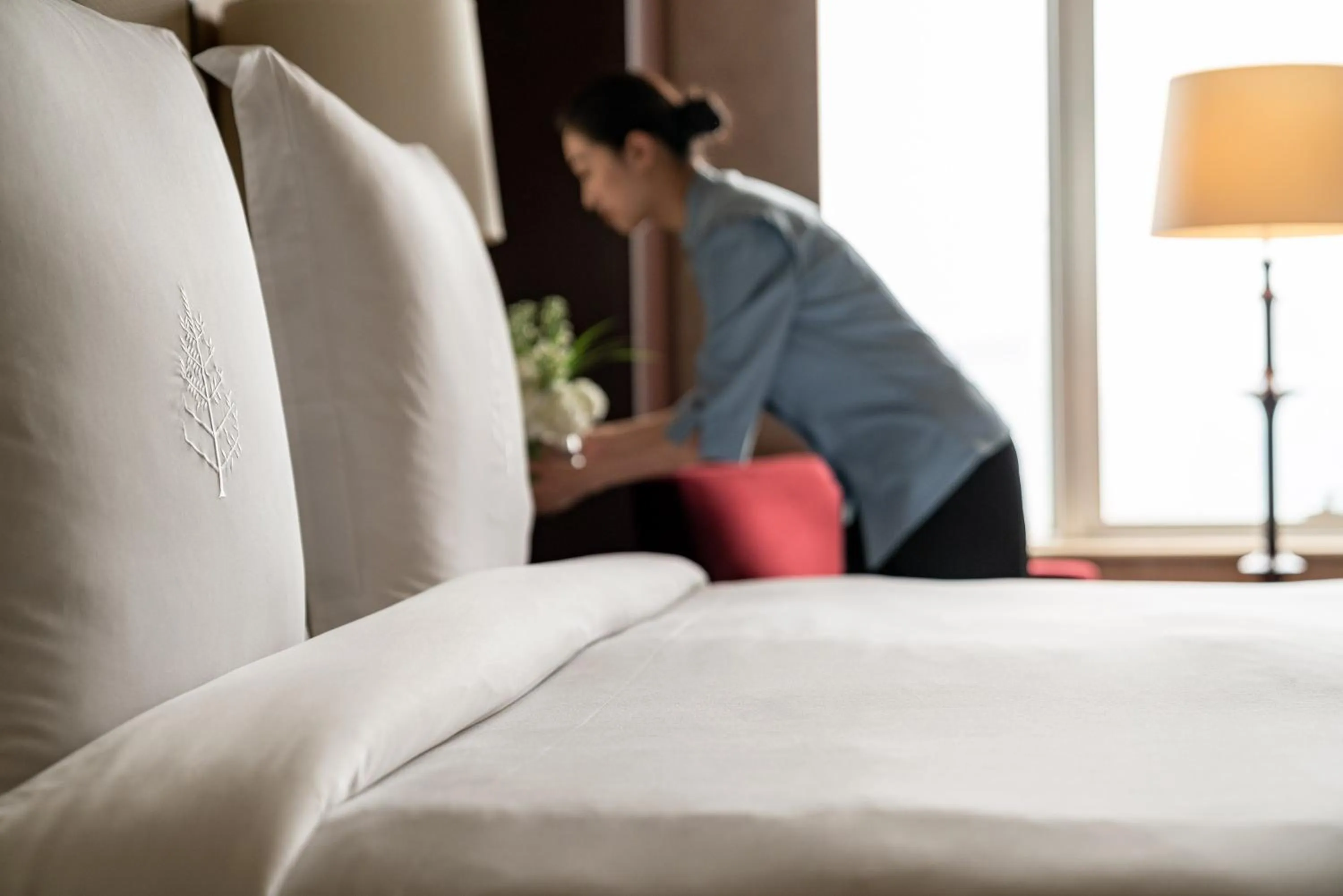 Premier Twin Room with Skyline View in Four Seasons Hotel Beijing