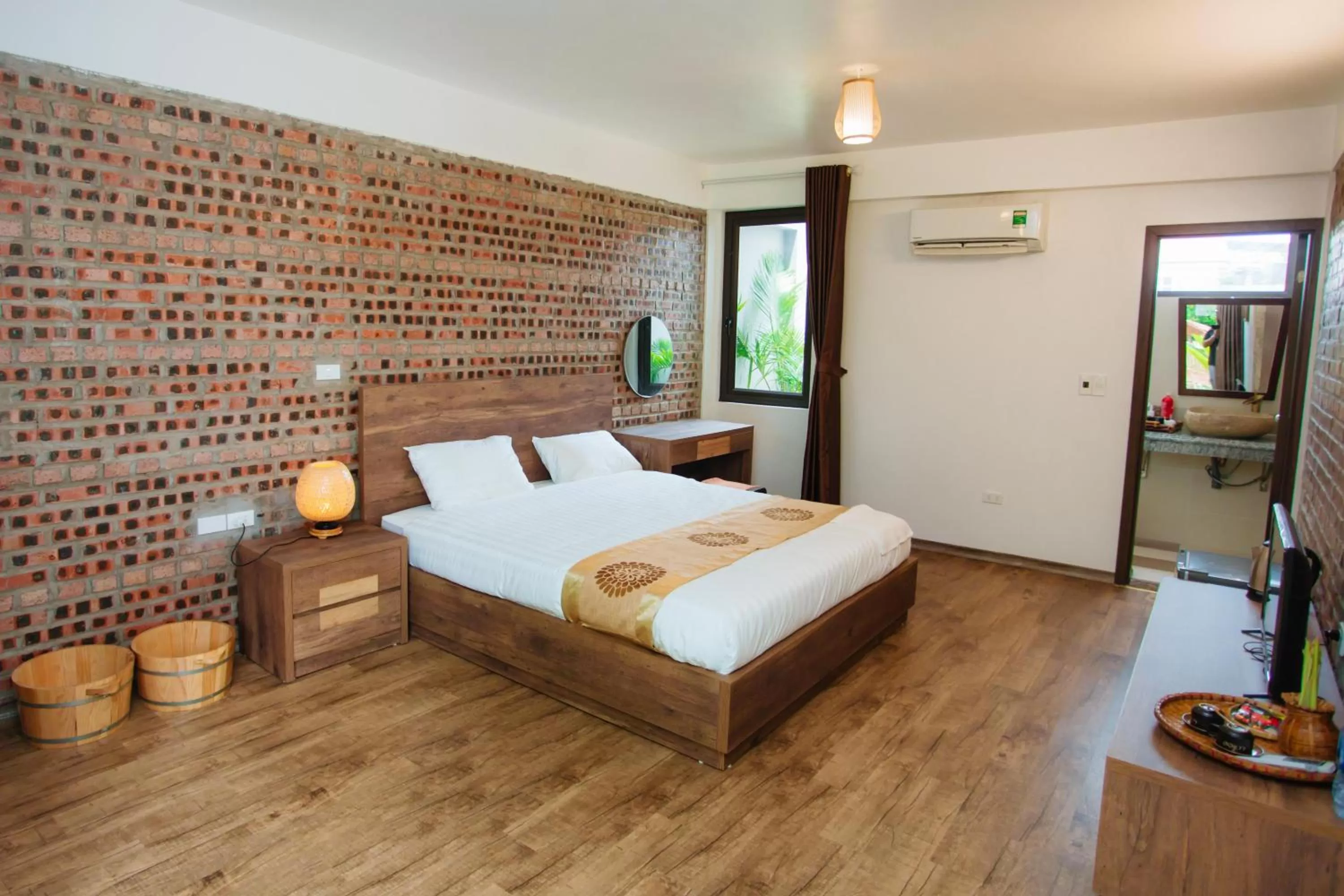 Standard Double Room with Garden View in Nan House - Tam Coc