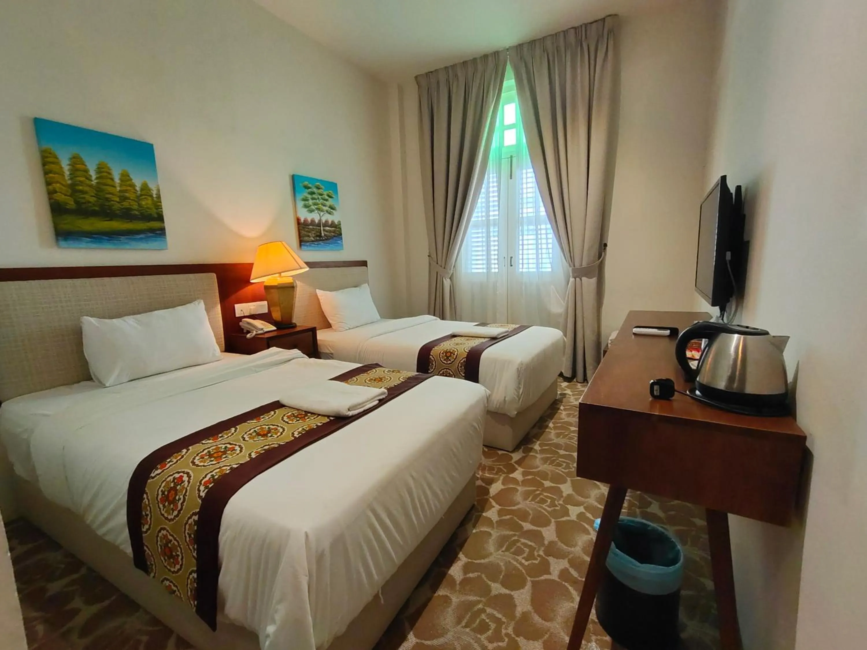 Kapitan Twin Room  in Kapitan Kongsi Boutique Hotel