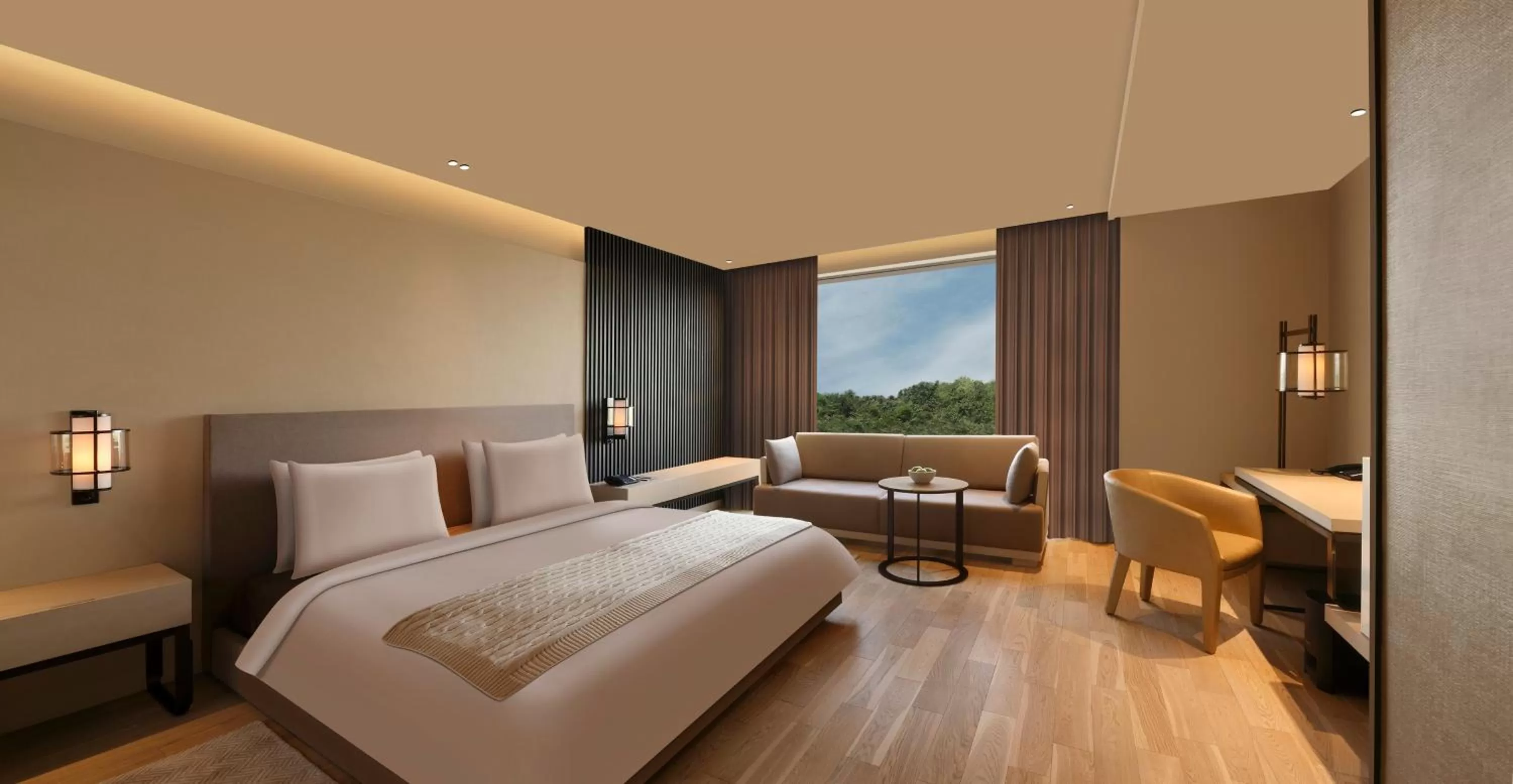 Deluxe Room in Roseate House New Delhi