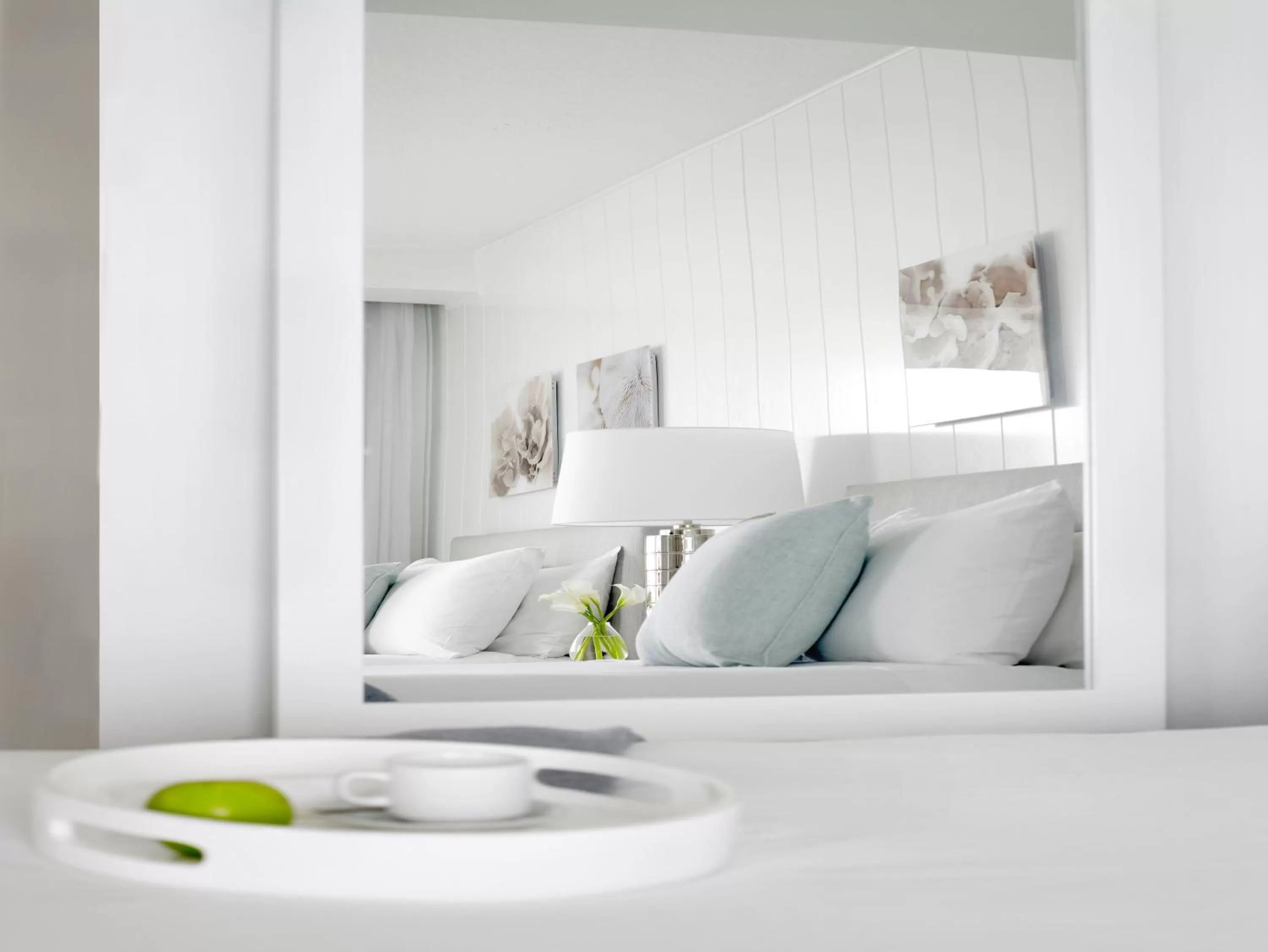 Double Room with Two Double Beds and Partial Ocean View in Grand Beach Hotel