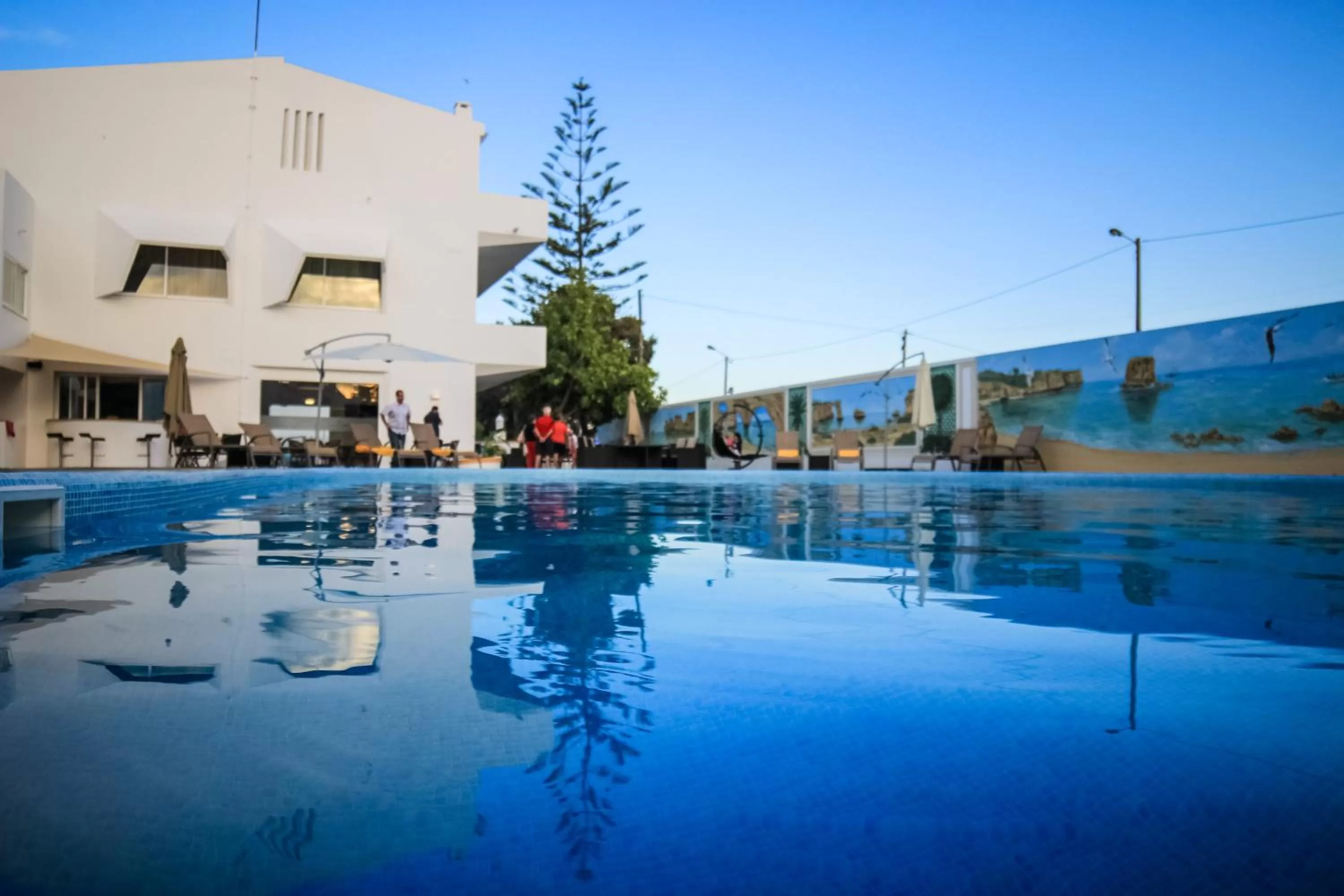 Pool view in Lagoa Hotel