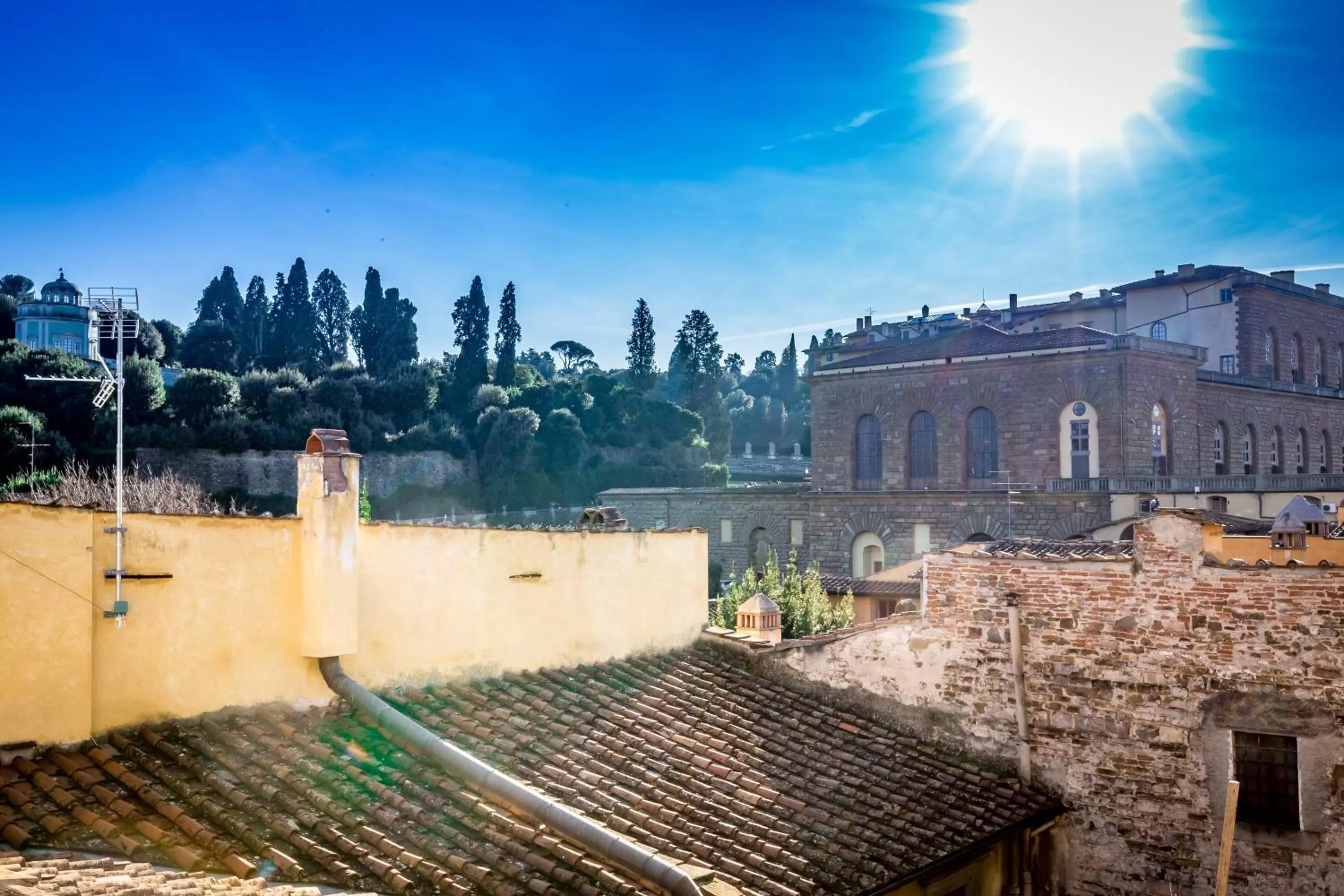 Double Room with Garden View in Hotel La Scaletta al Ponte Vecchio