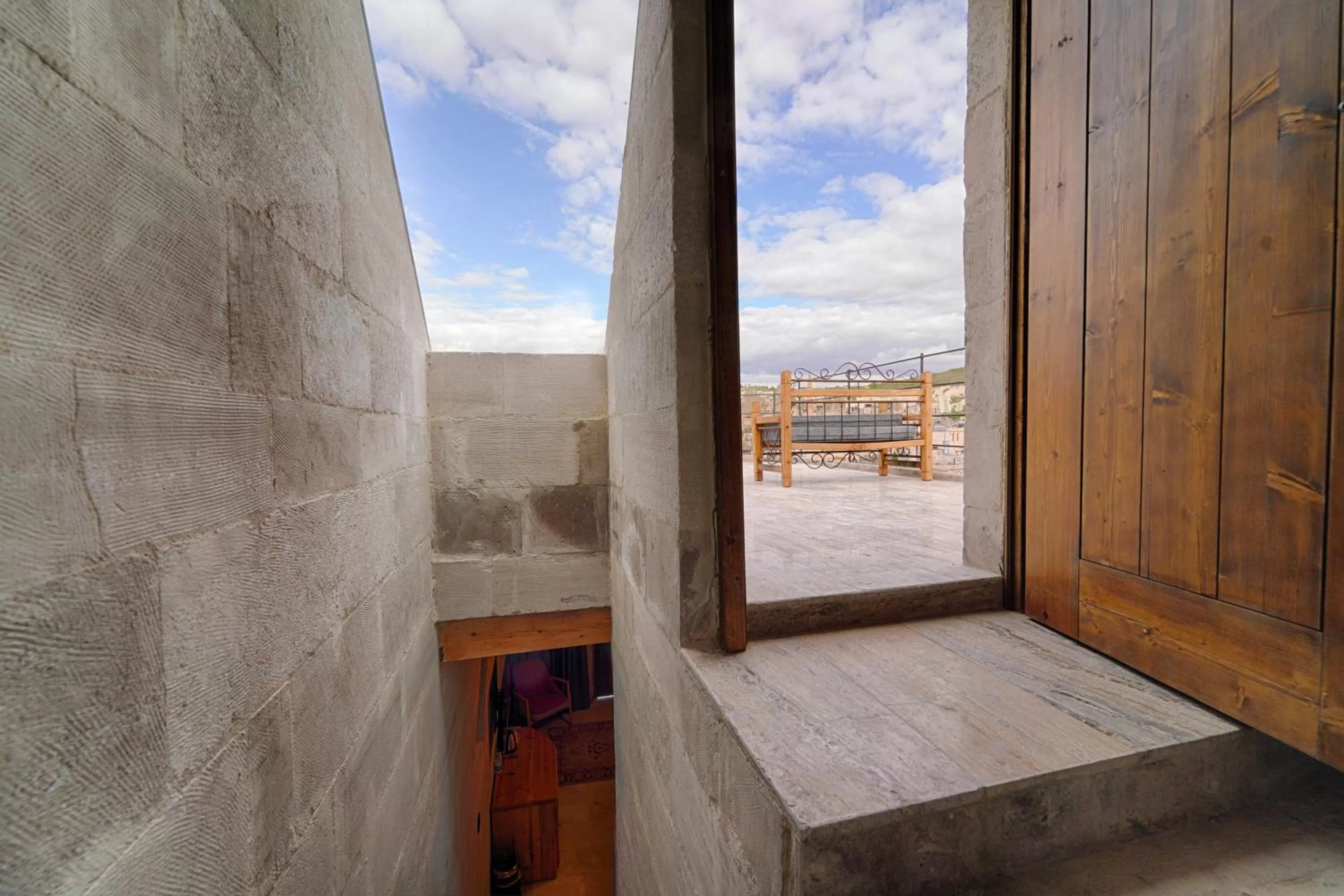 Suite with Terrace in Concept Cave House