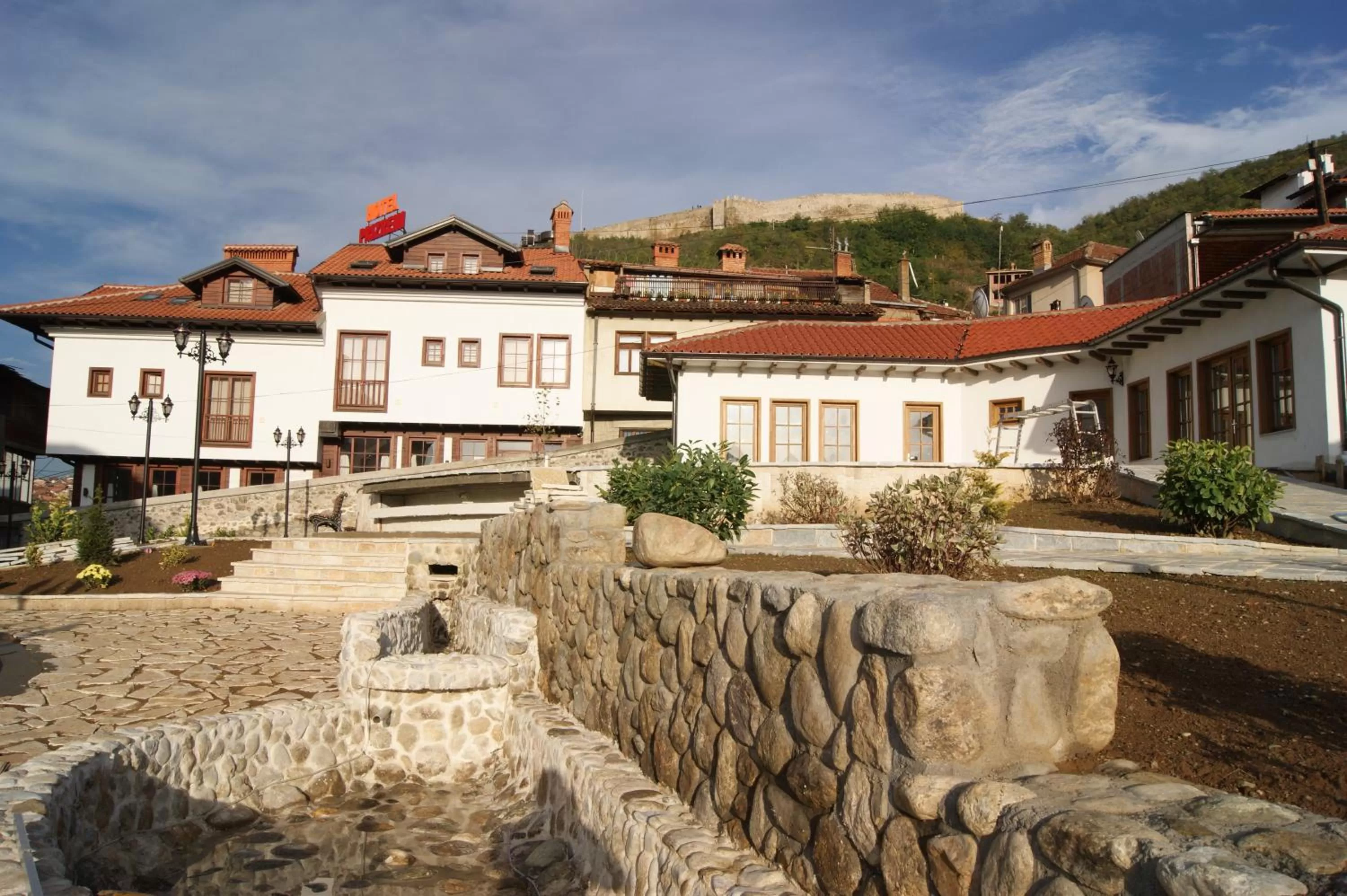 Garden in Hotel Prizreni