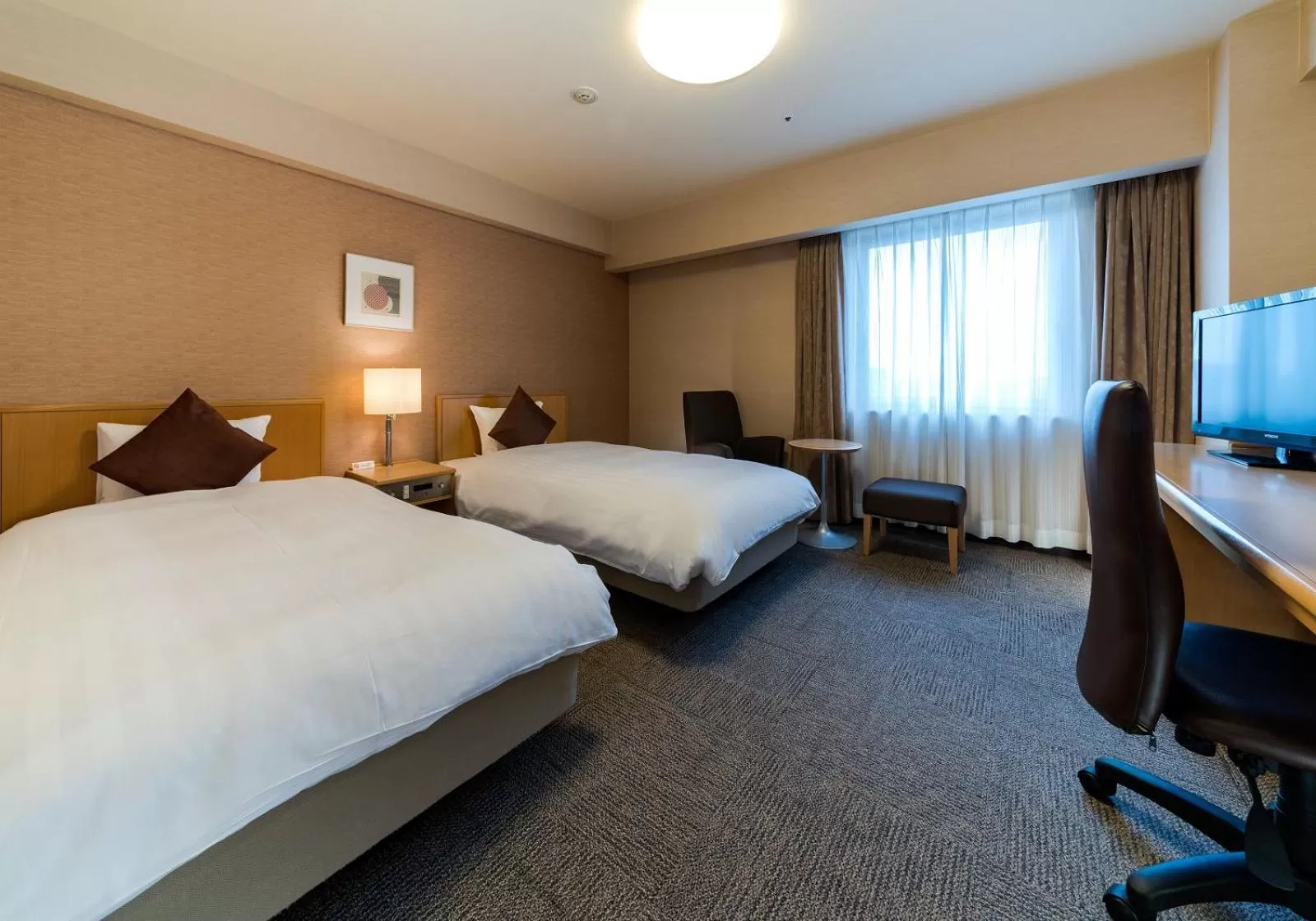 Standard Twin Room - Smoking in Daiwa Roynet Hotel Akita