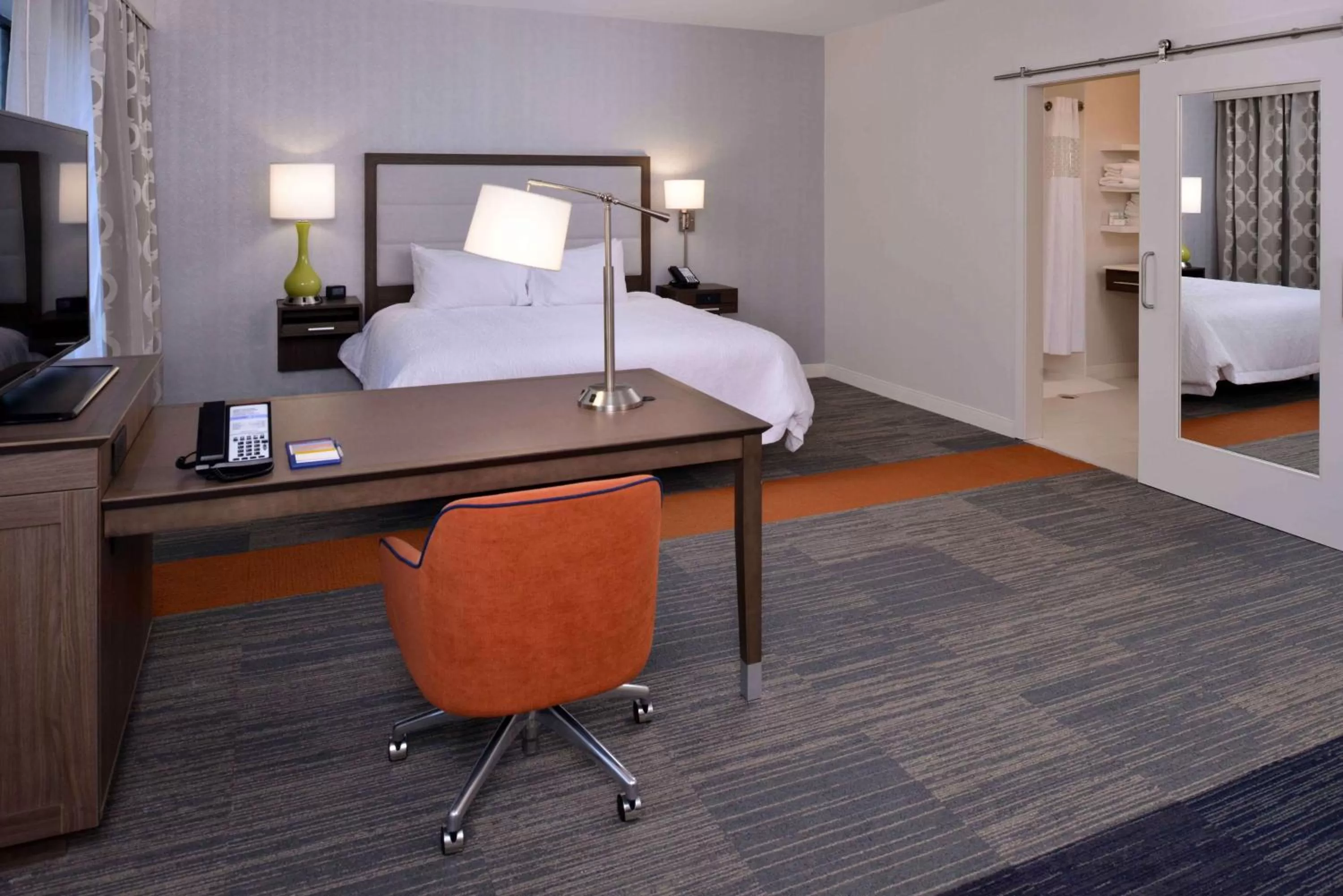 King Studio Suite - Non Smoking in Hampton Inn & Suites Albany-East Greenbush, NY