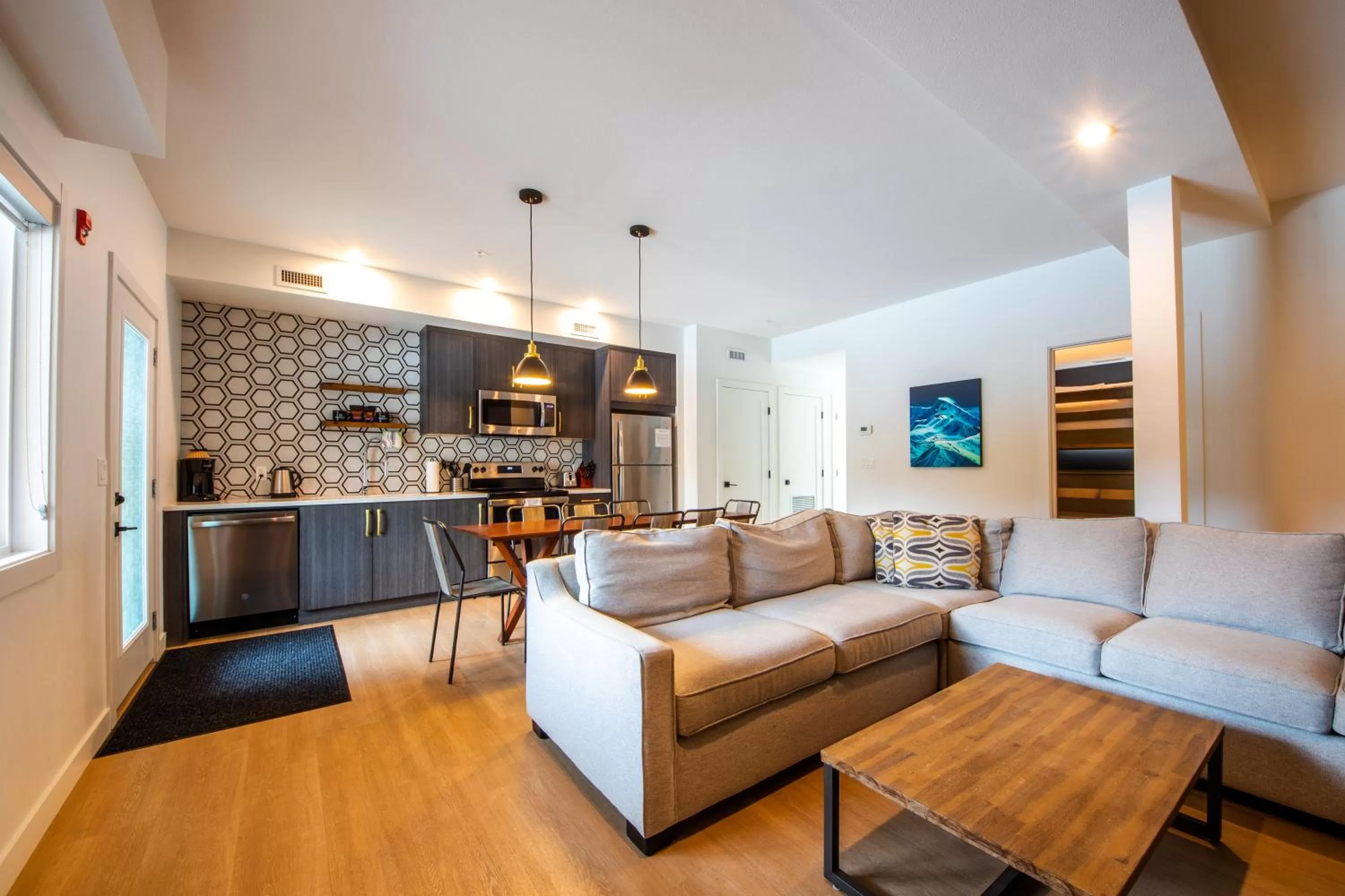 Three Bedroom Bunk bed Apartment in Basecamp Resorts Revelstoke