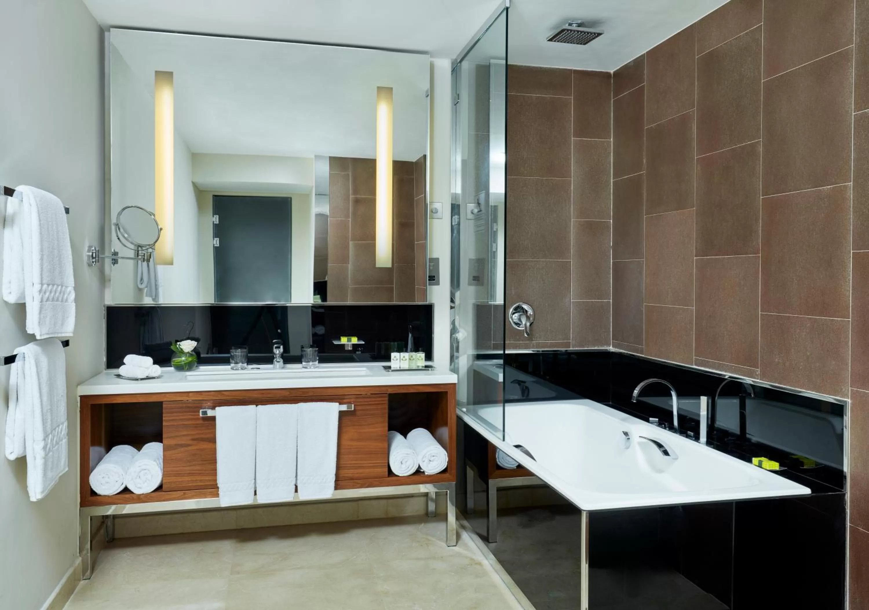 Shower in InterContinental Doha The City by IHG
