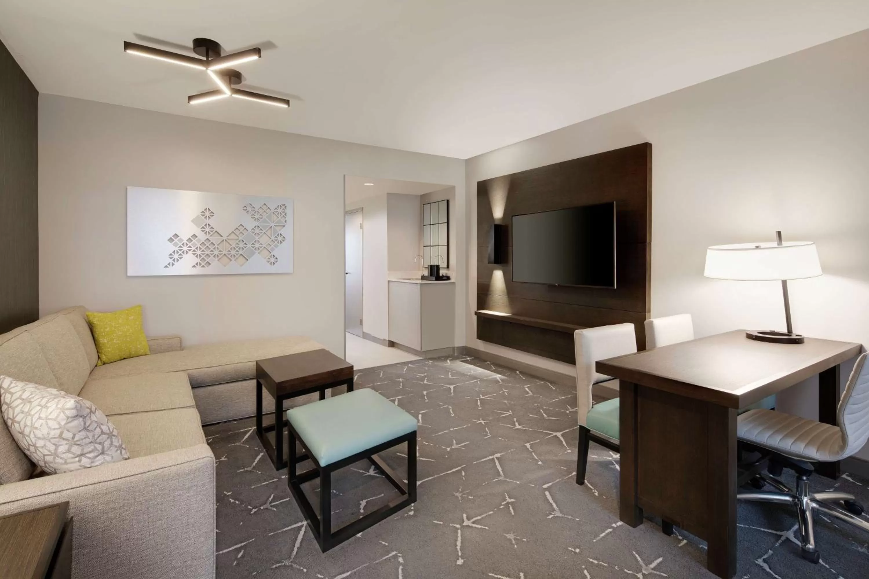 Two-Room King Suite - Non-Smoking in Embassy Suites by Hilton Atlanta Perimeter Center