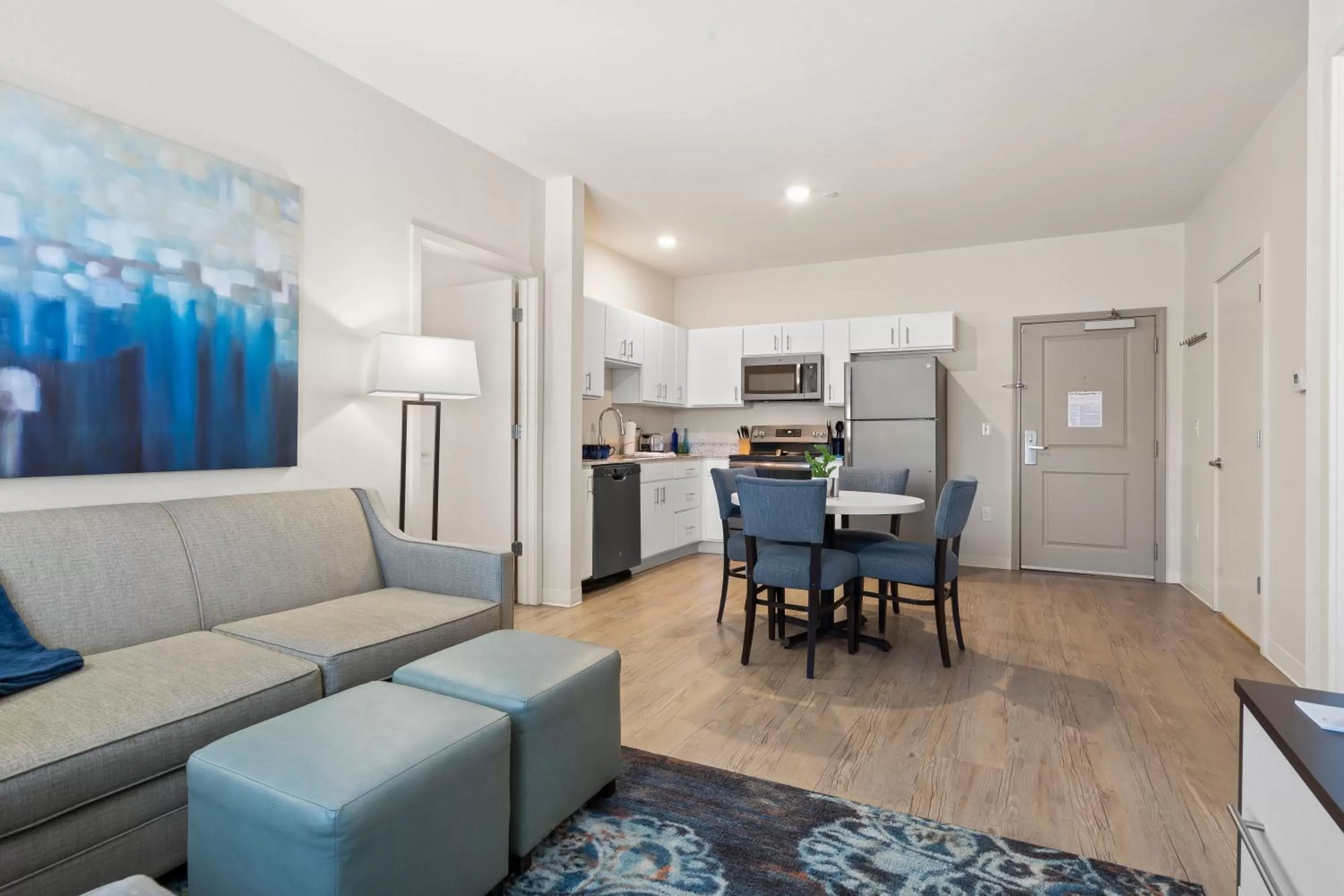 Two Bedroom Suite w/Balcony and Fully Equipped Kitchen in WaterWalk Extended Stay by Wyndham Kansas City - Overland Pk