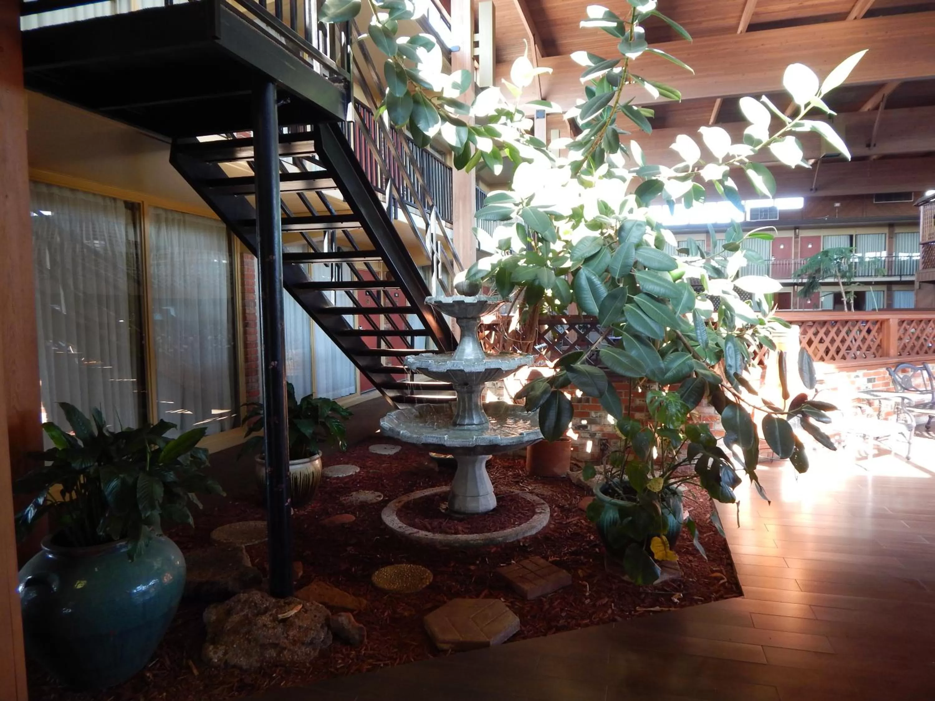 Garden in Quality Inn Chickasha