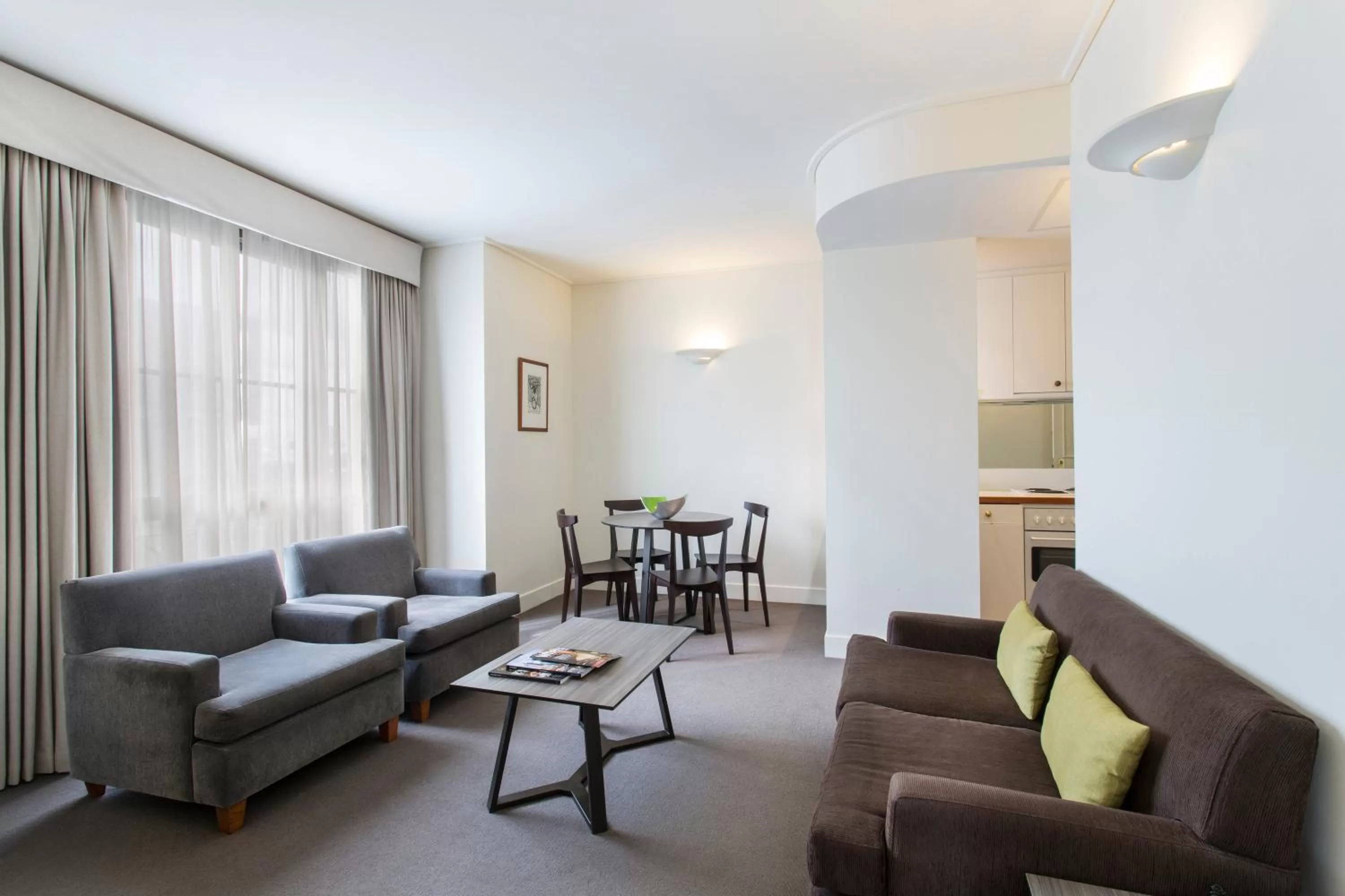 Two-Bedroom Family Apartment - Dual Key in Mantra on Jolimont Melbourne