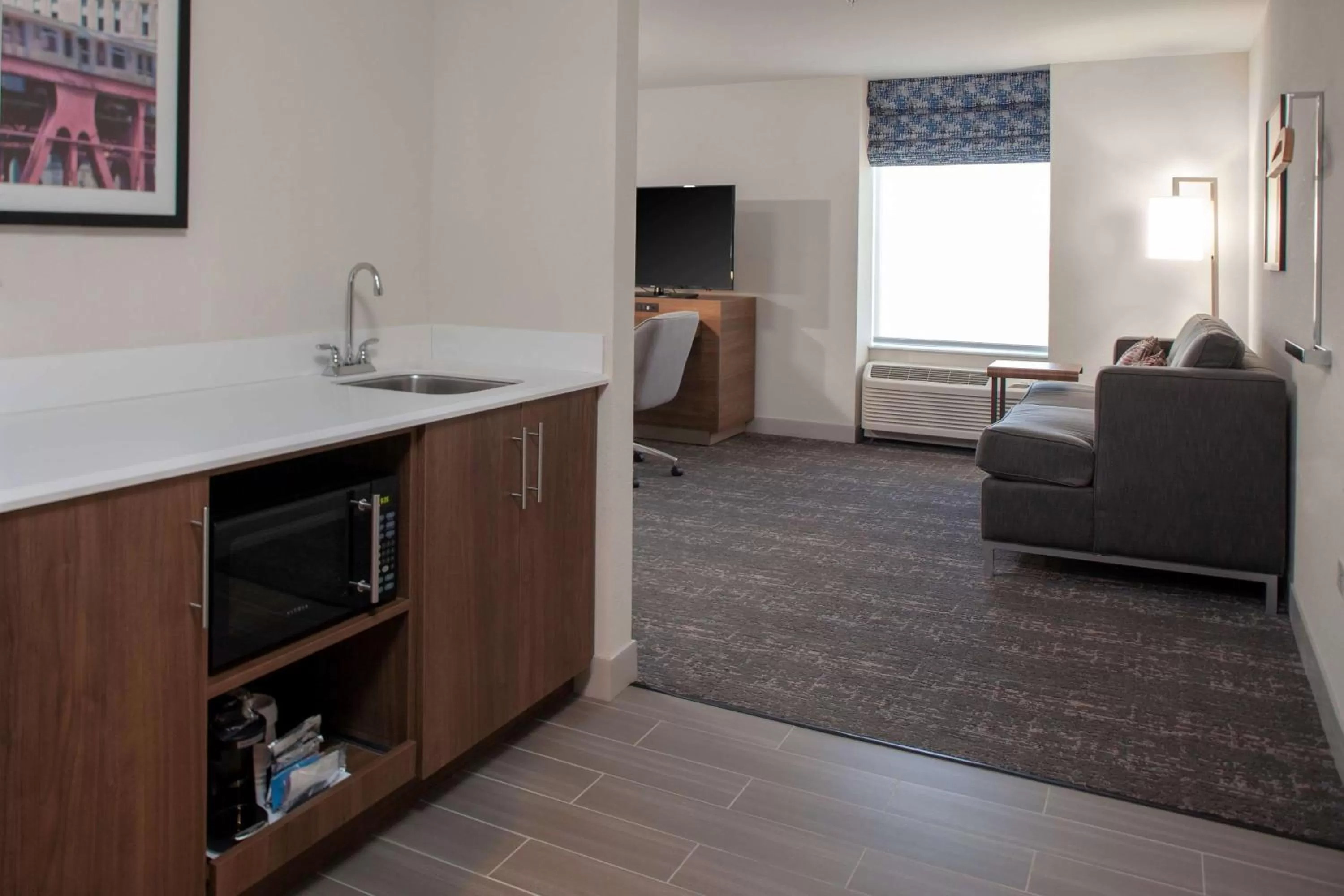 King Studio Suite - Non Smoking in Hampton Inn & Suites Chicago-Burr Ridge