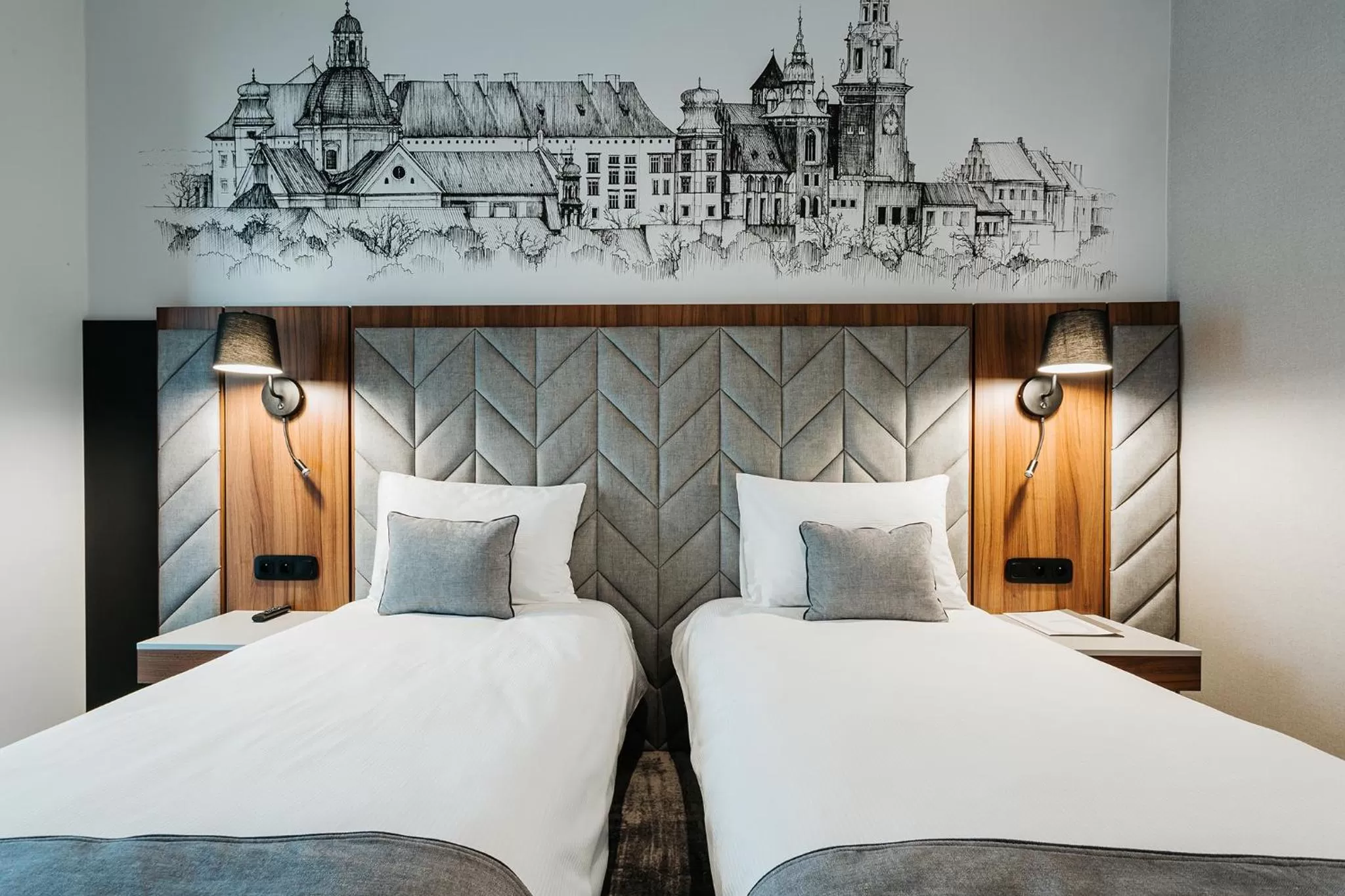 Twin Room in Focus Hotel Premium Kraków