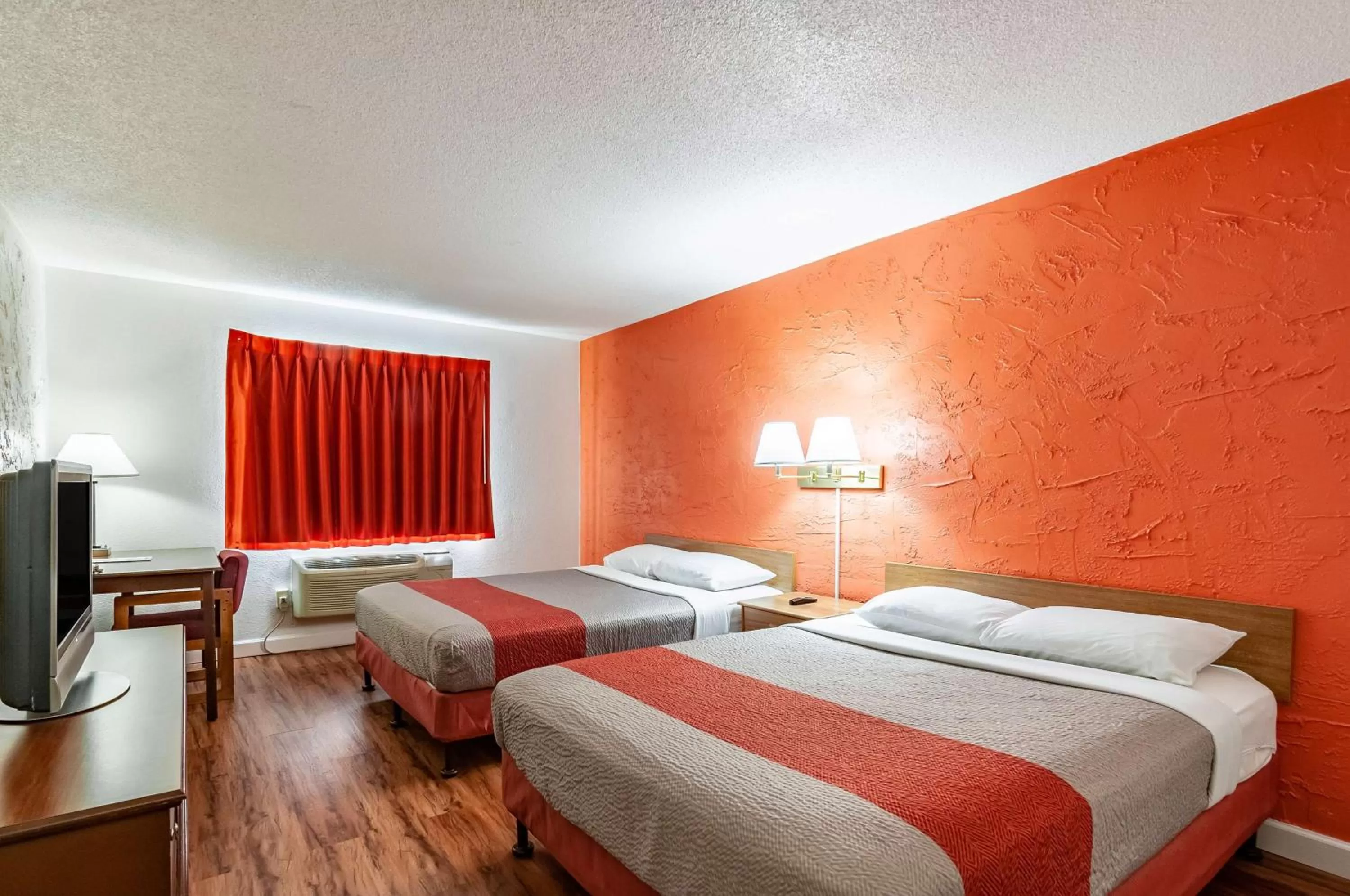 Deluxe Queen Room with Two Queen Beds - Non-Smoking in Motel 6-Naperville, IL