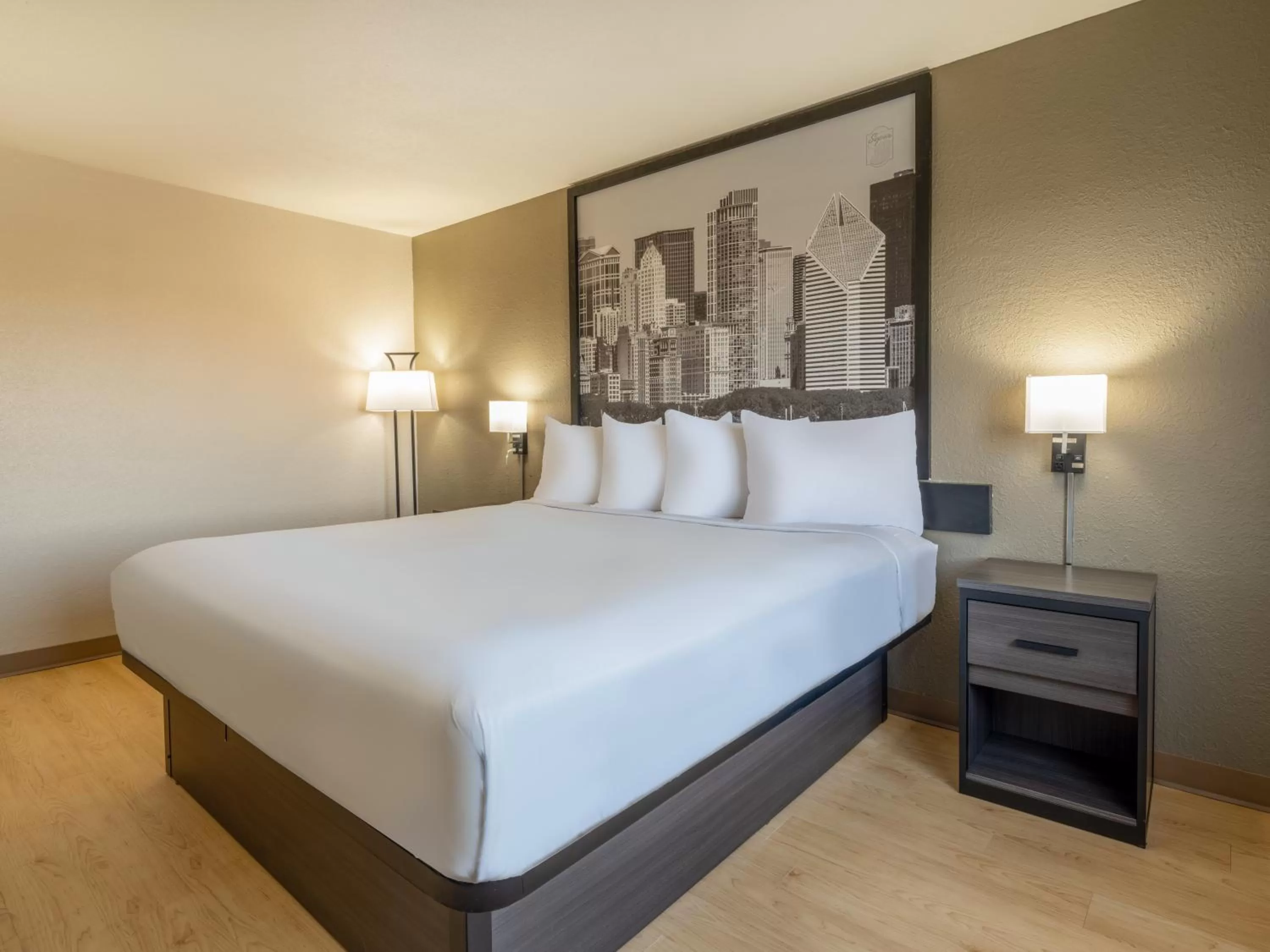 Standard Double Room - Non-Smoking in Super 8 by Wyndham Clinton