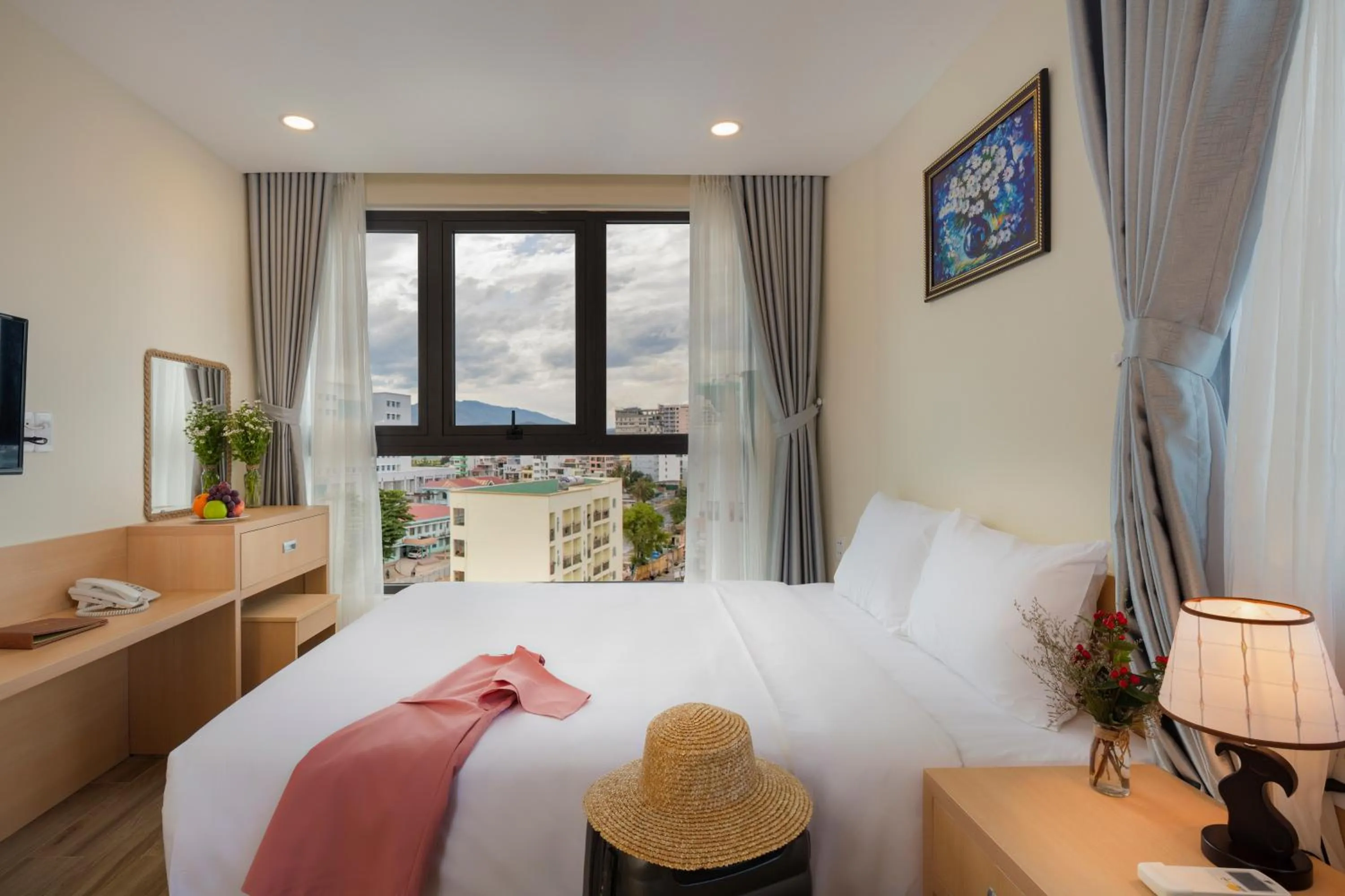 Deluxe Double Room with City View in The Swan Nha Trang Hotel