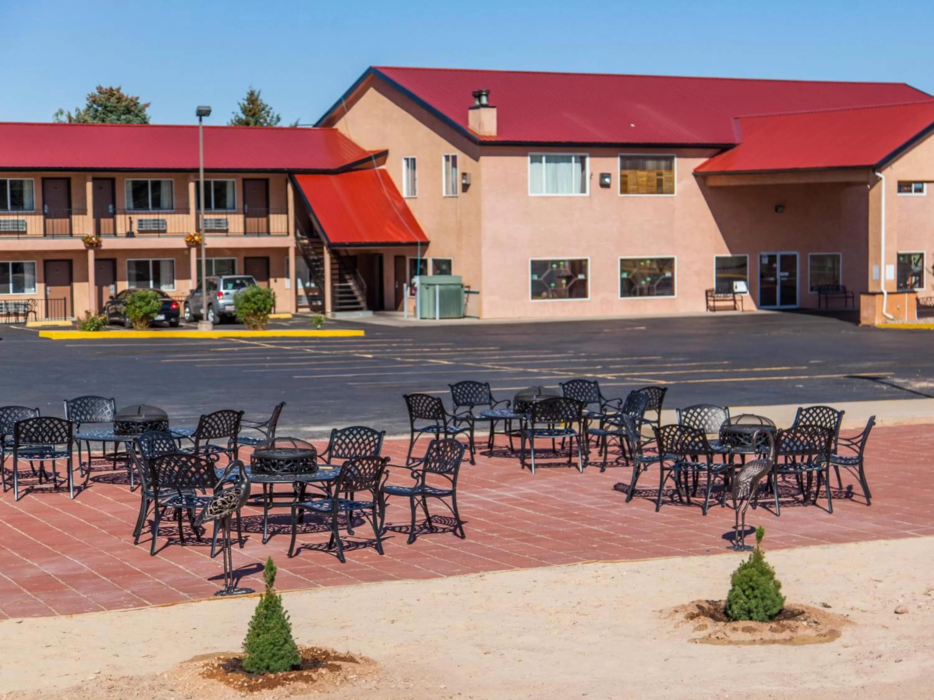 BBQ facilities in Mountain View Lodge