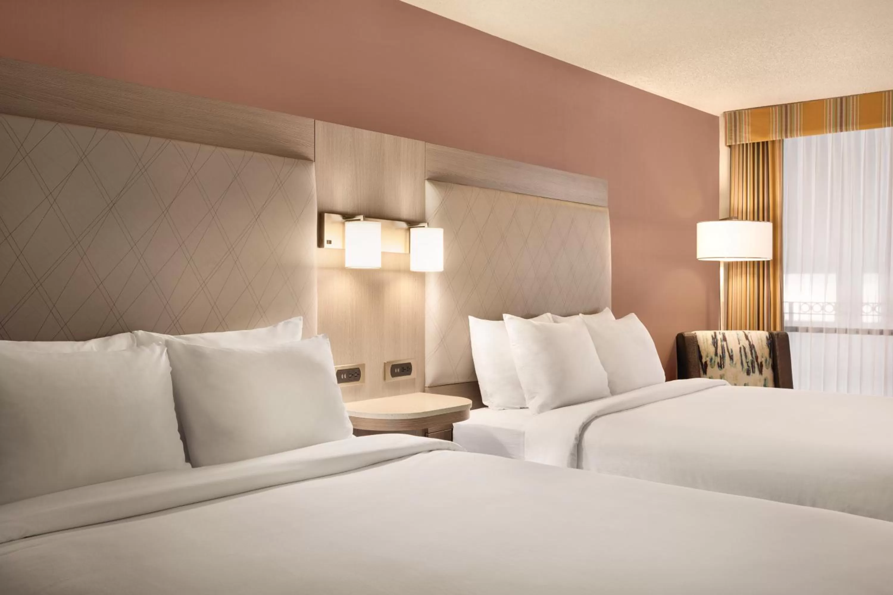 Queen Room with Two Queen Beds - single occupancy - Non-Smoking in Radisson Hotel Lenexa Overland Park