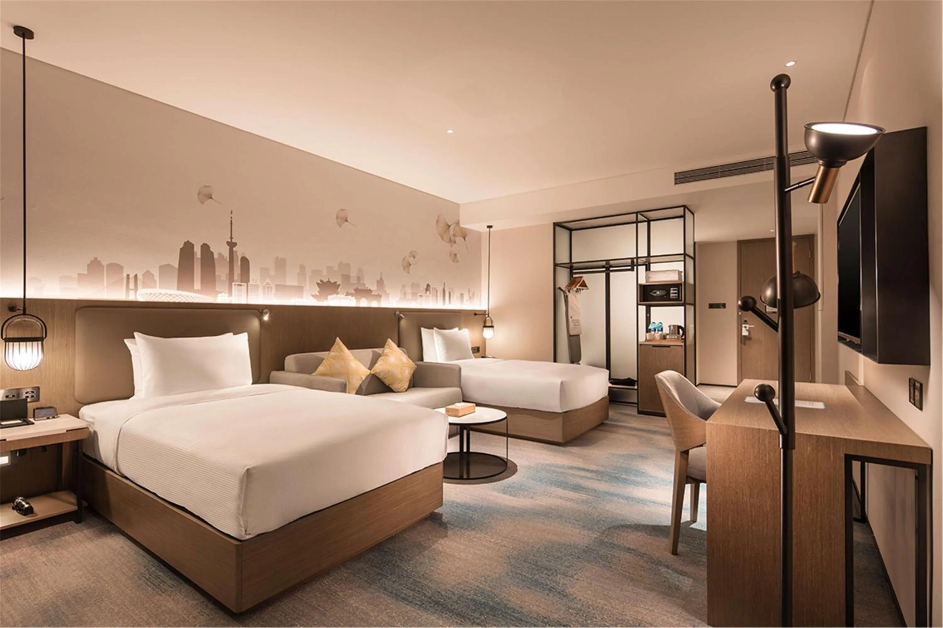 Twin Room - High Floor in Hilton Garden Inn Xuzhou Yunlong