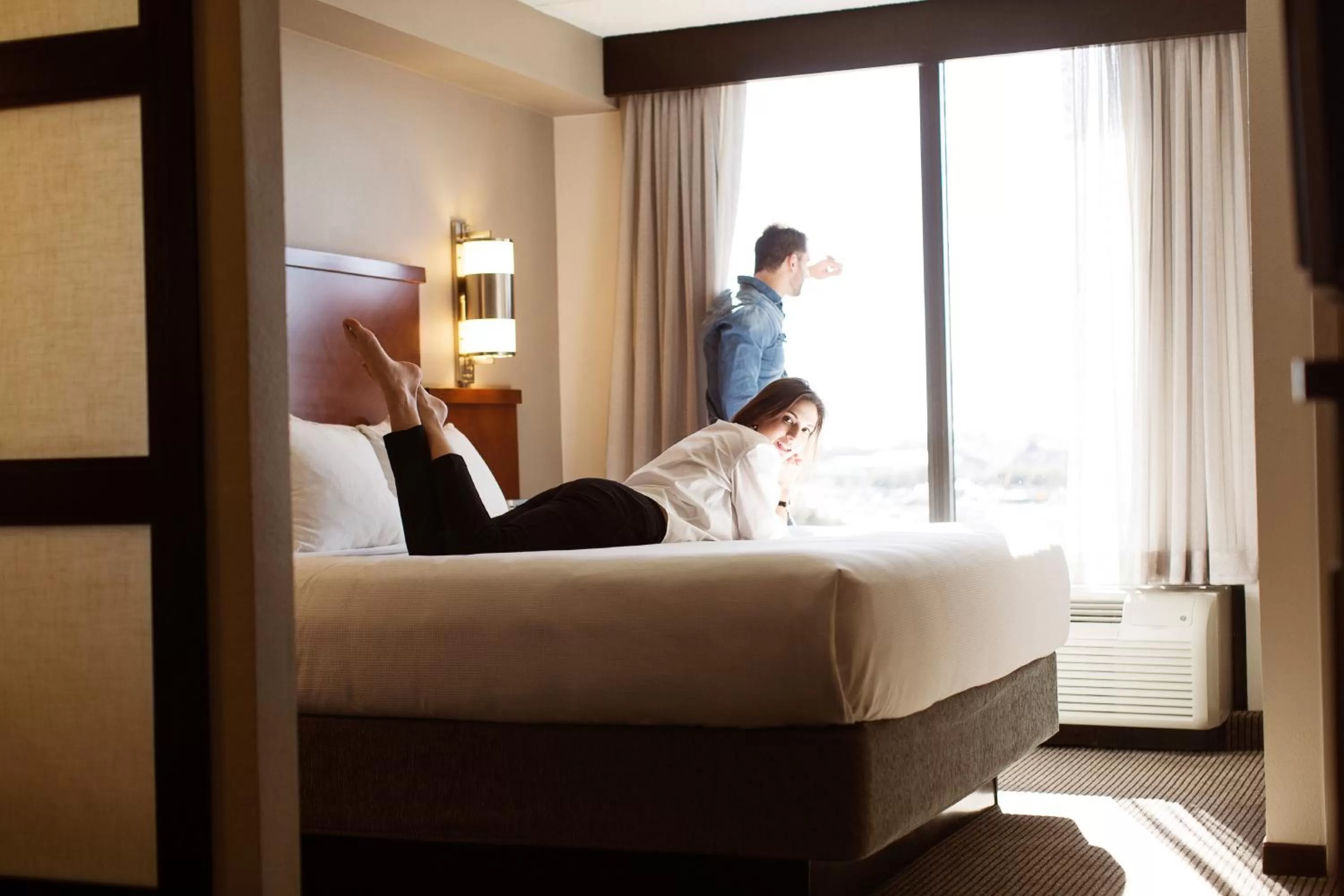 King Room with Sofa Bed in Hyatt Place Oklahoma City Bricktown