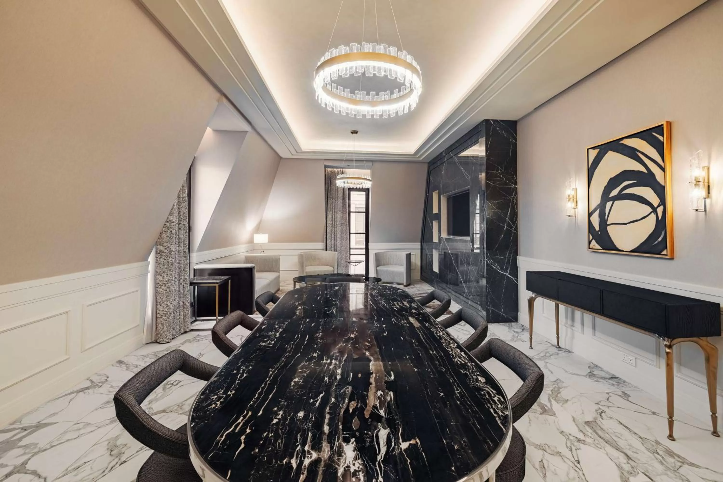 Three-Bedroom Penthouse in Mansard Riyadh, a Radisson Collection Hotel