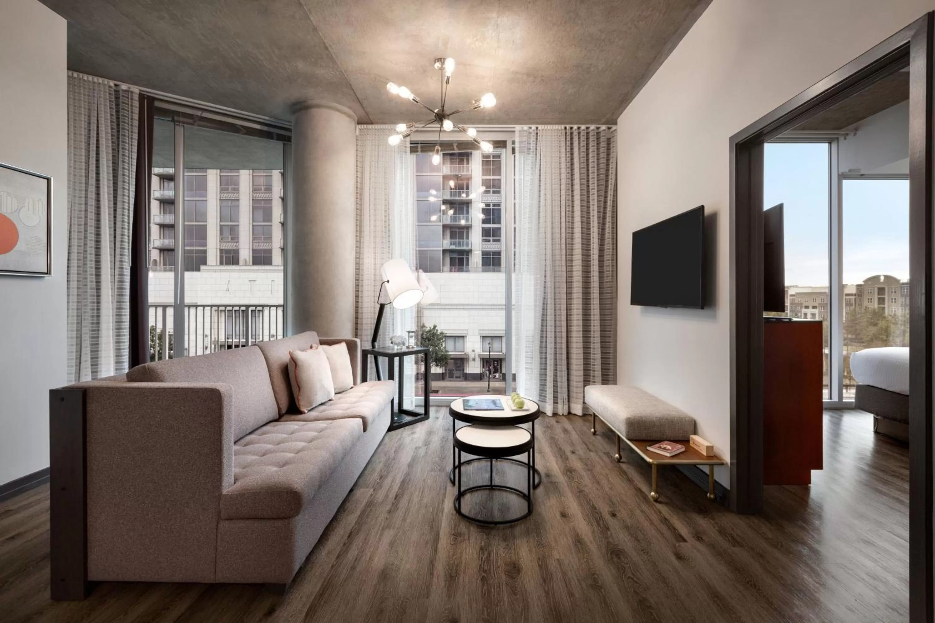 One-Bedroom King Suite with Balcony in Twelve Midtown, Autograph Collection