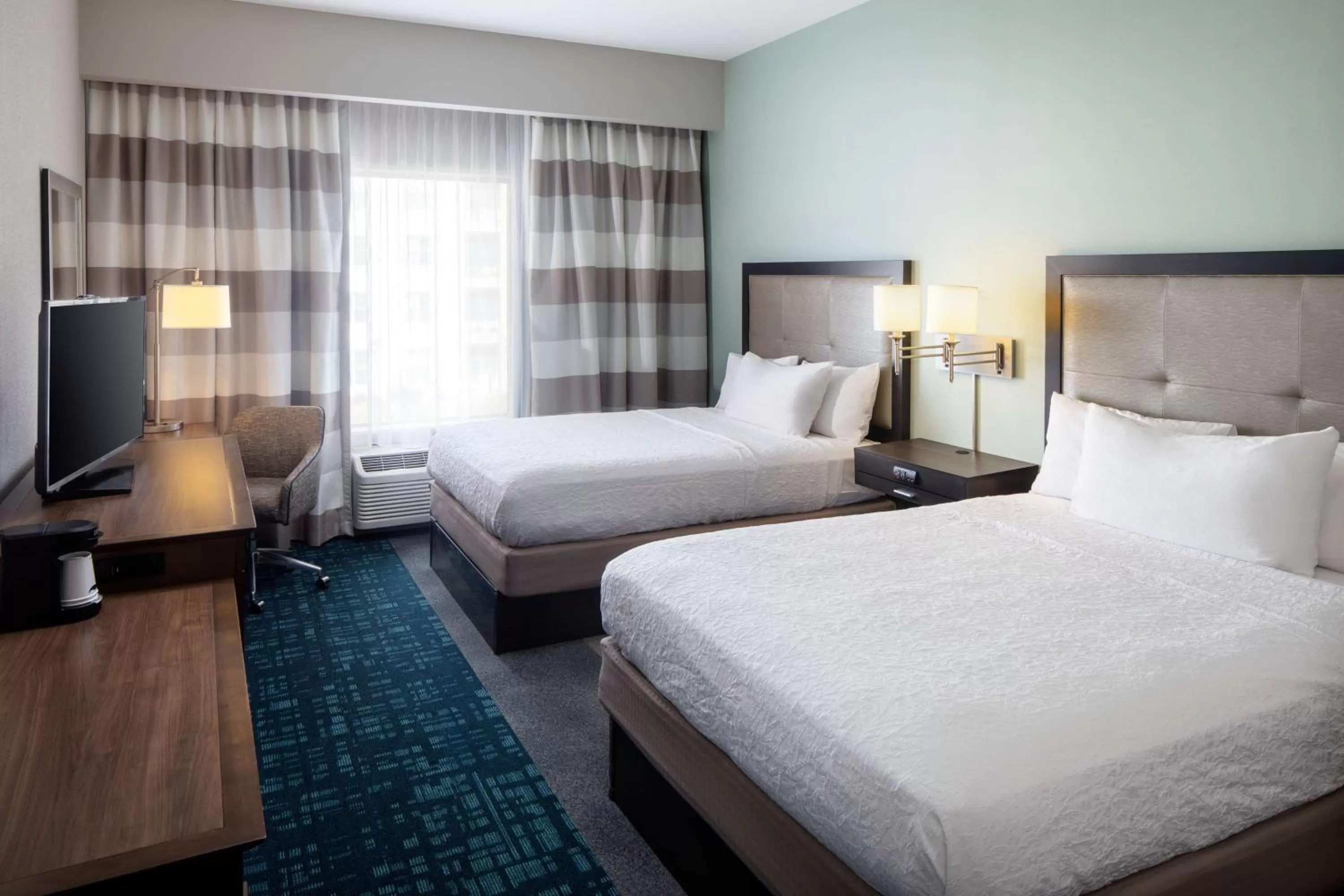 Queen Room with Two Queen Beds - Non-Smoking in Hampton Inn & Suites Charlotte/Ballantyne, Nc