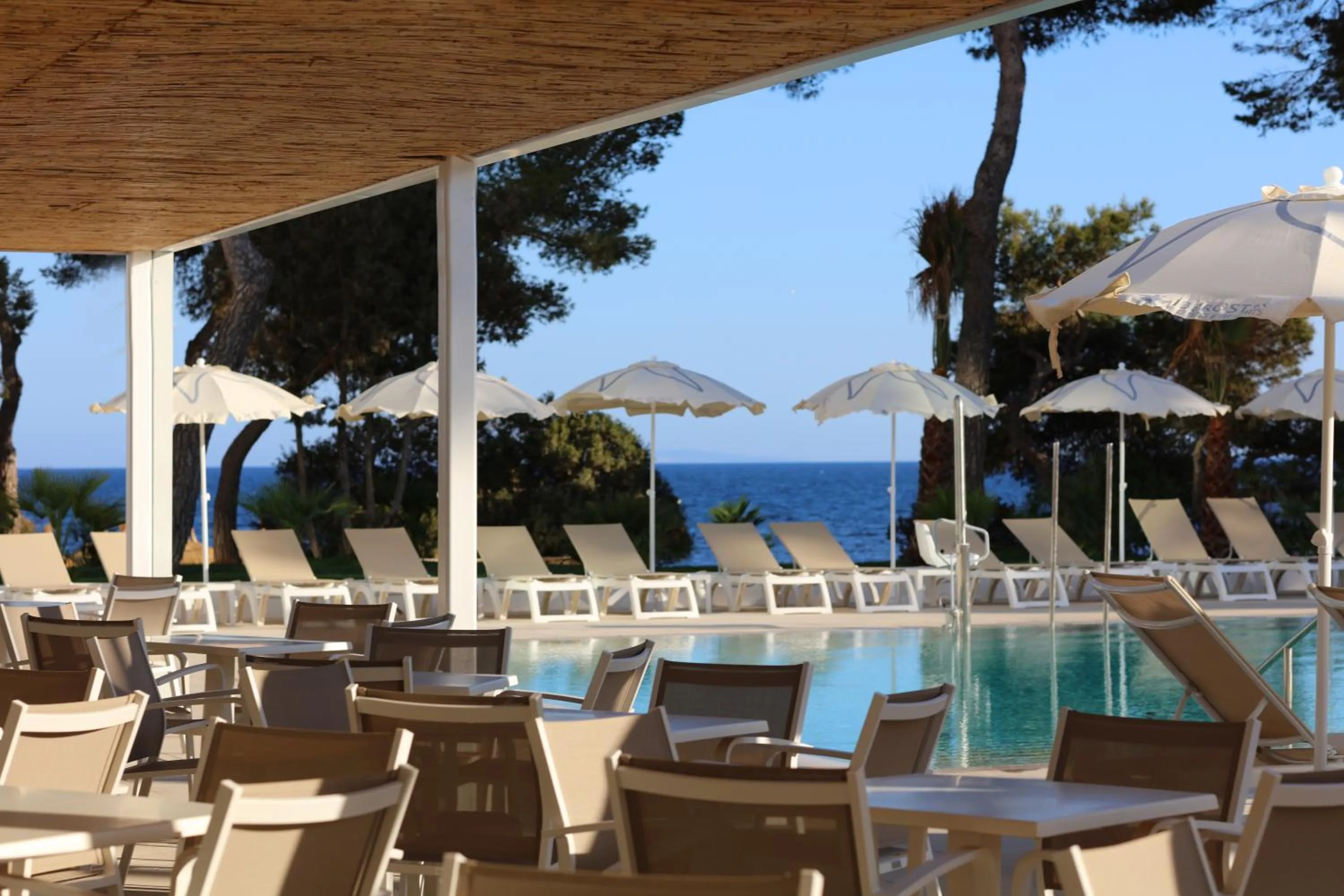 Swimming pool in Iberostar Selection Santa Eulalia Adults-Only Ibiza