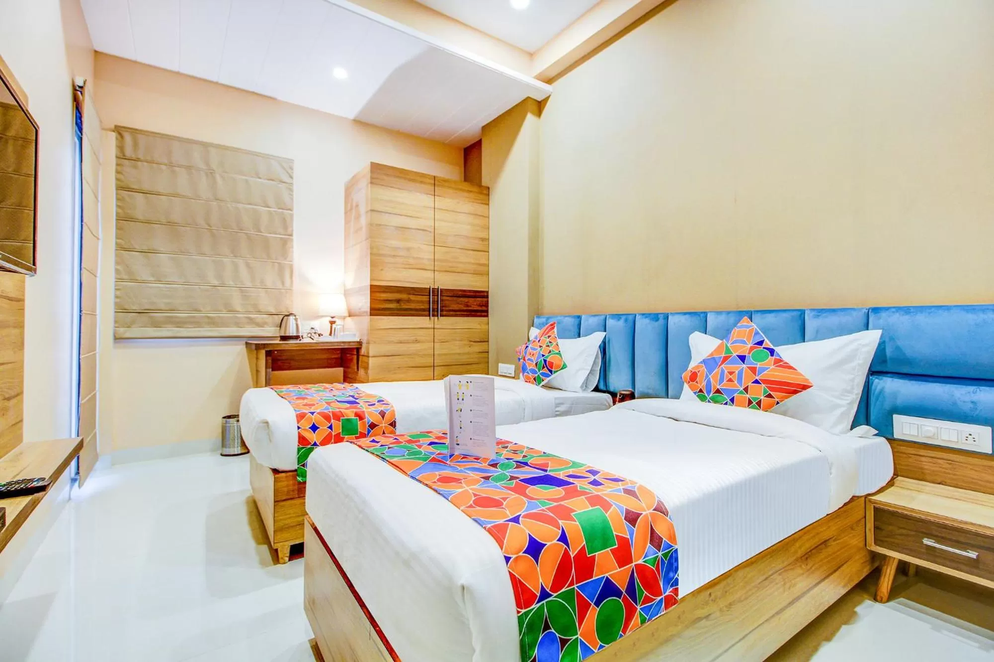Bedroom, Bed in FabHotel 7th Crossing