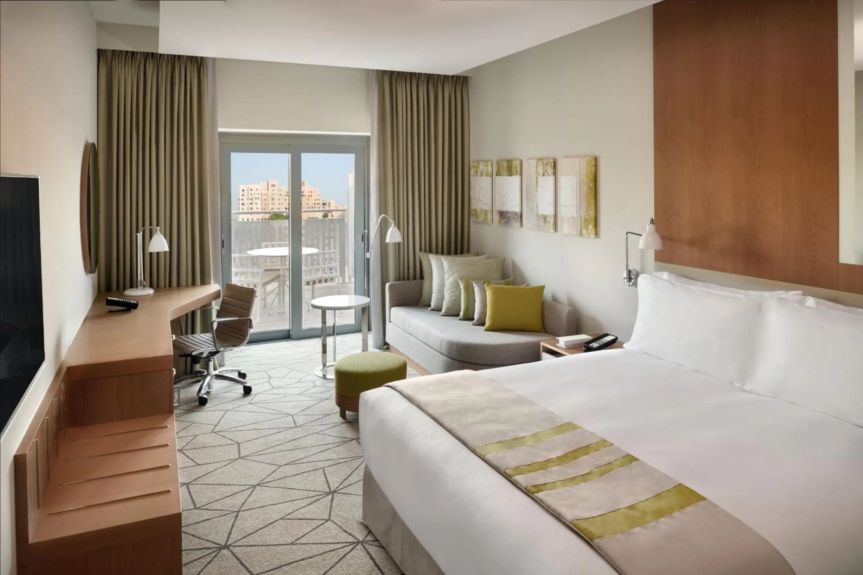 Standard King Room with Terrace in Holiday Inn & Suites - Dubai Festival City by IHG