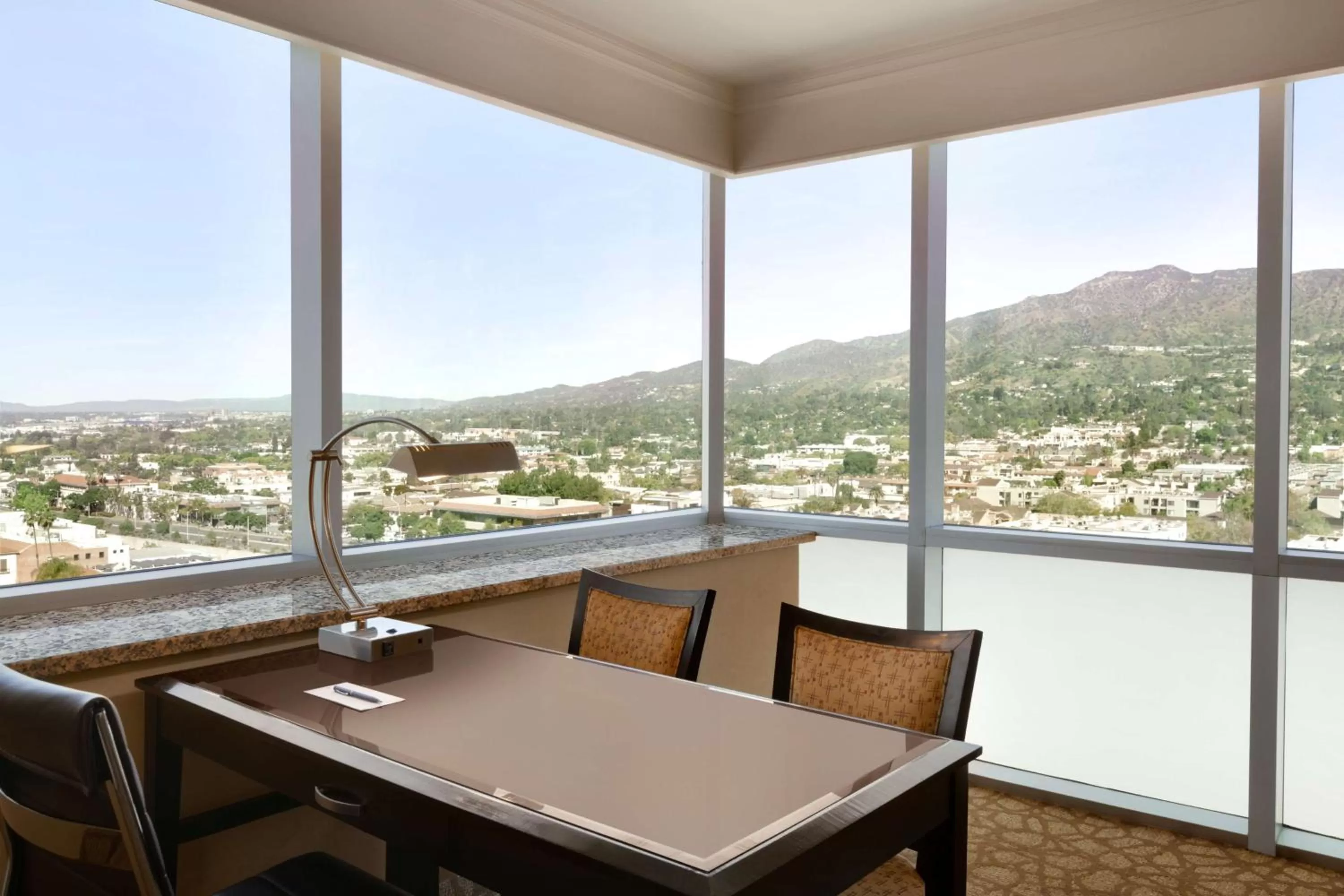 King Corner Suite with City View - Non-Smoking in Embassy Suites Los Angeles Glendale