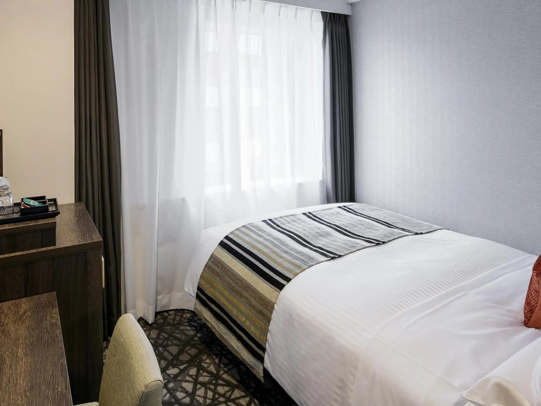 Standard Double Room with Small Double Bed - single occupancy - Smoking in Hotel Mystays Kagoshima Tenmonkan