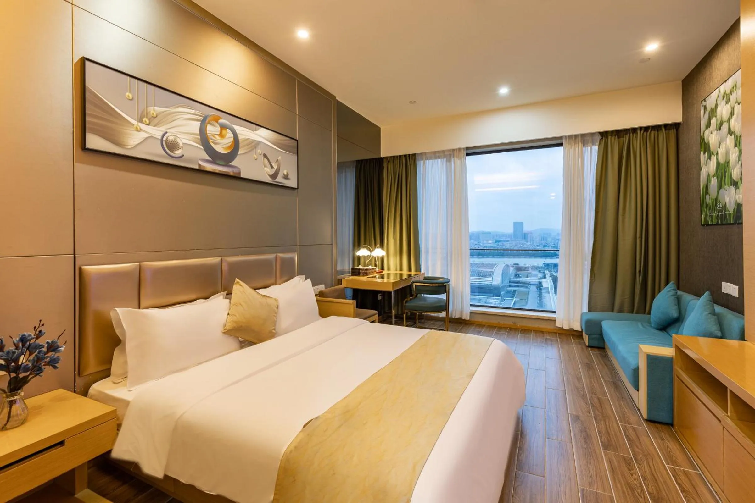 Deluxe Queen Room in Guangzhou Xing Yi International Apartment - Poly World Branch
