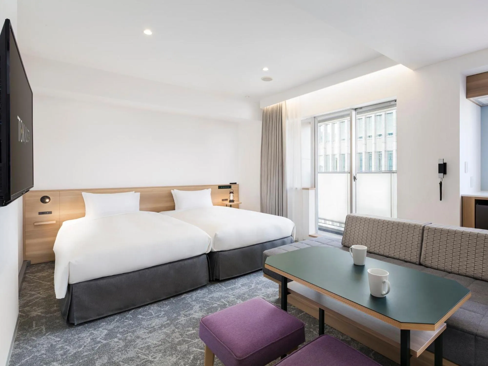 Family Twin room with 1 Sofabed in Tokyu Stay Shibuya Shin-Minamiguchi