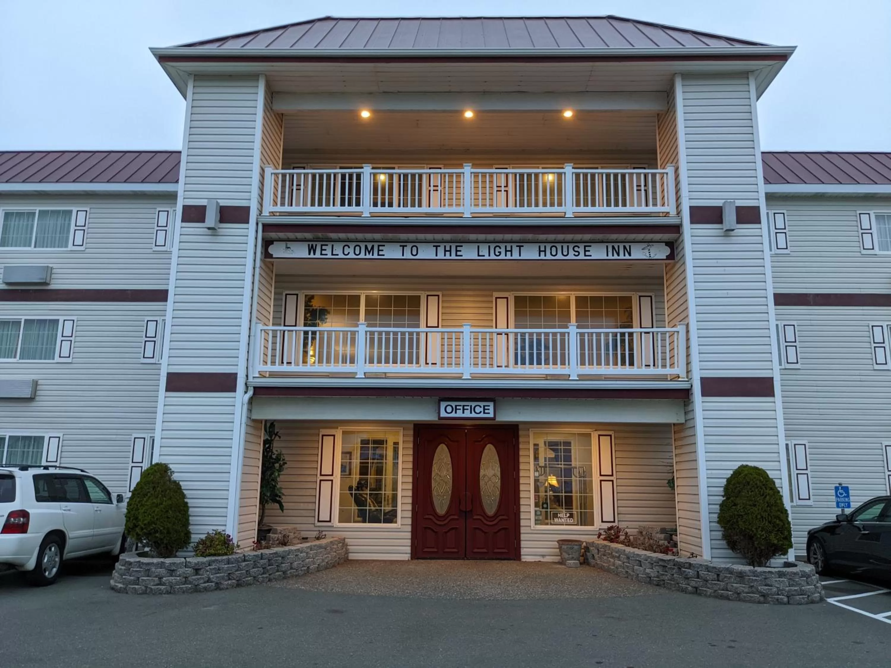 Property building in Lighthouse Inn