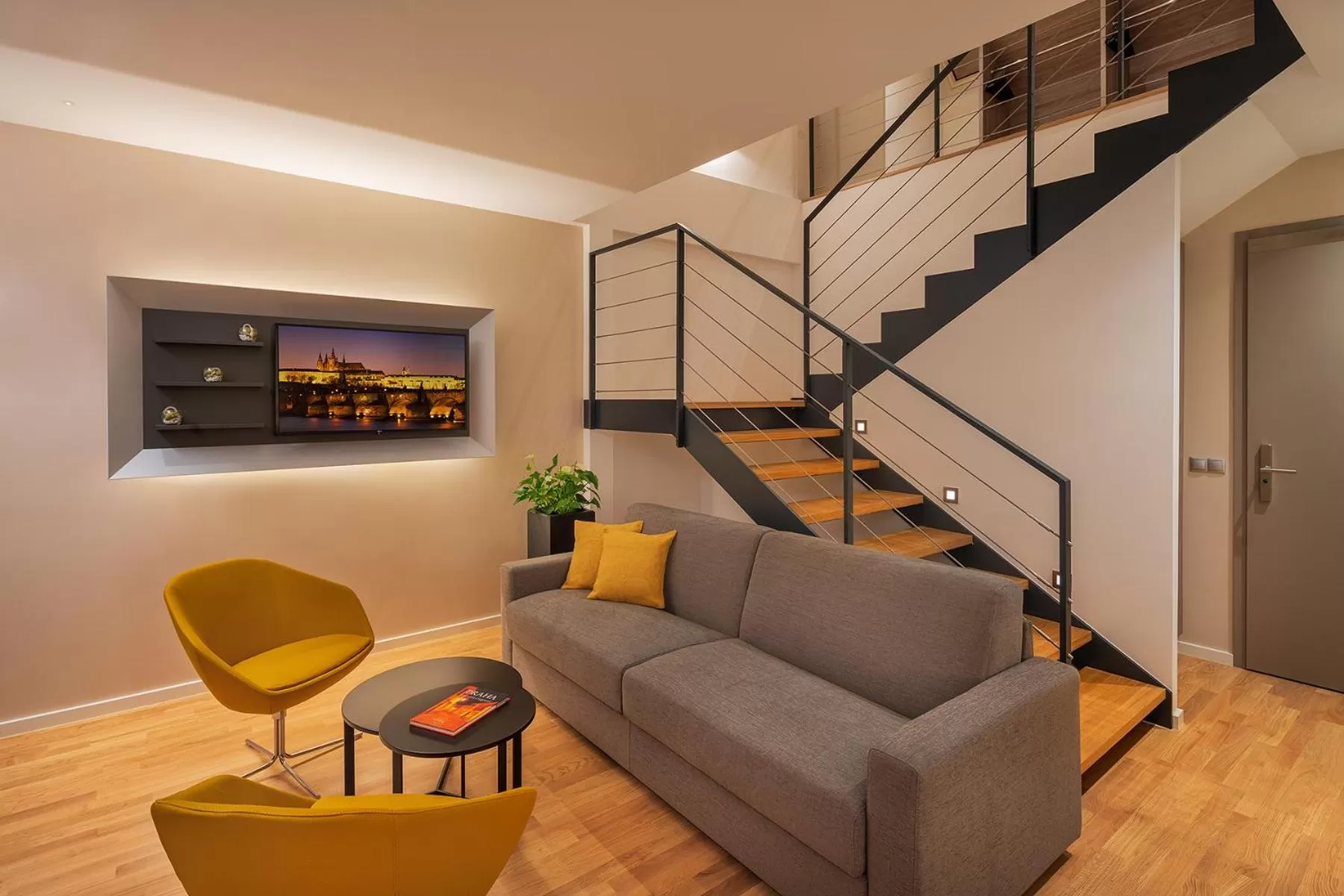 Duplex Suite in Hotel CUBE Prague