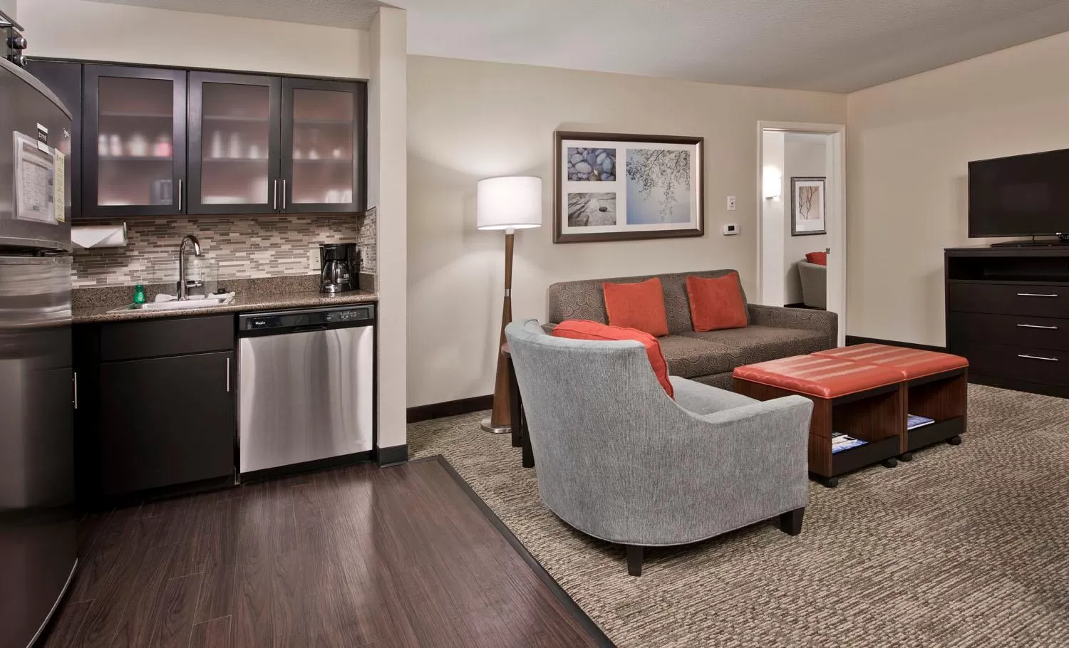 Two-Bedroom Suite - Hearing Accessible in Staybridge Suites - Charlotte Ballantyne by IHG