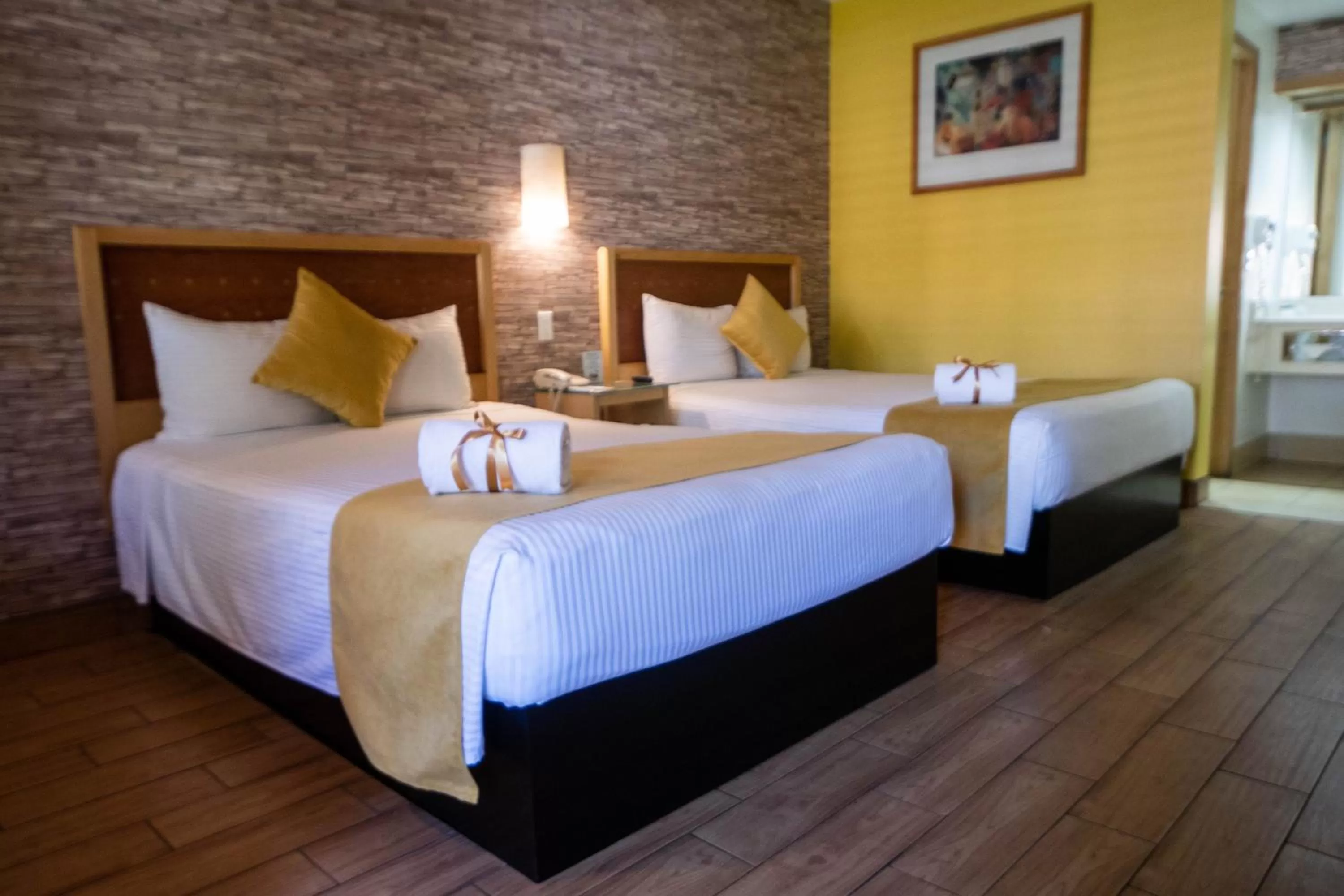 Double Room with Pool View in Hotel Colonial Mexicali