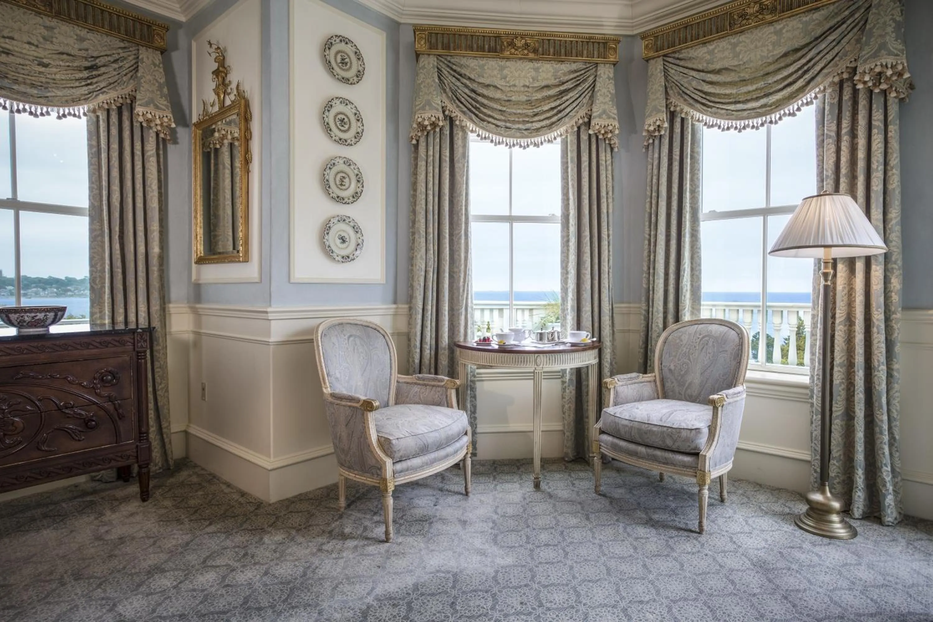 Louis XVI Signature Guest Room  in The Chanler at Cliff Walk