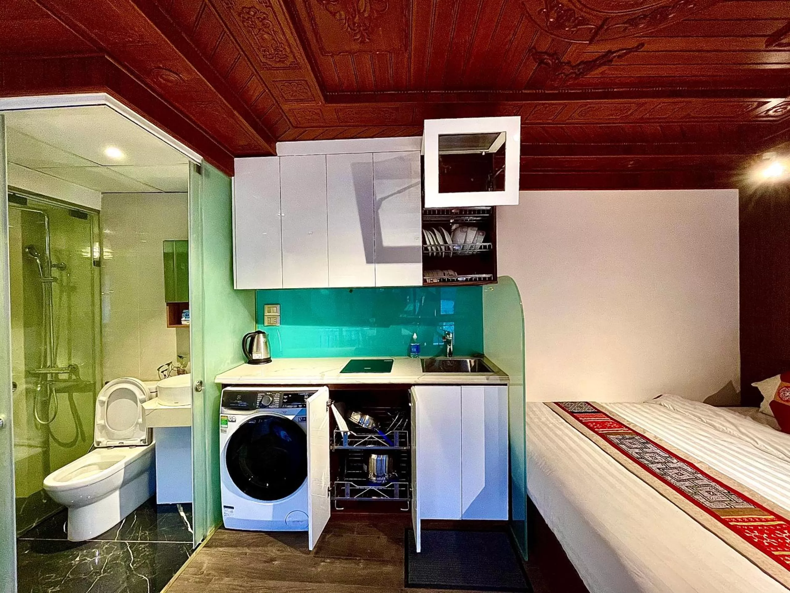 Kitchen or kitchenette in Maison Mackeno