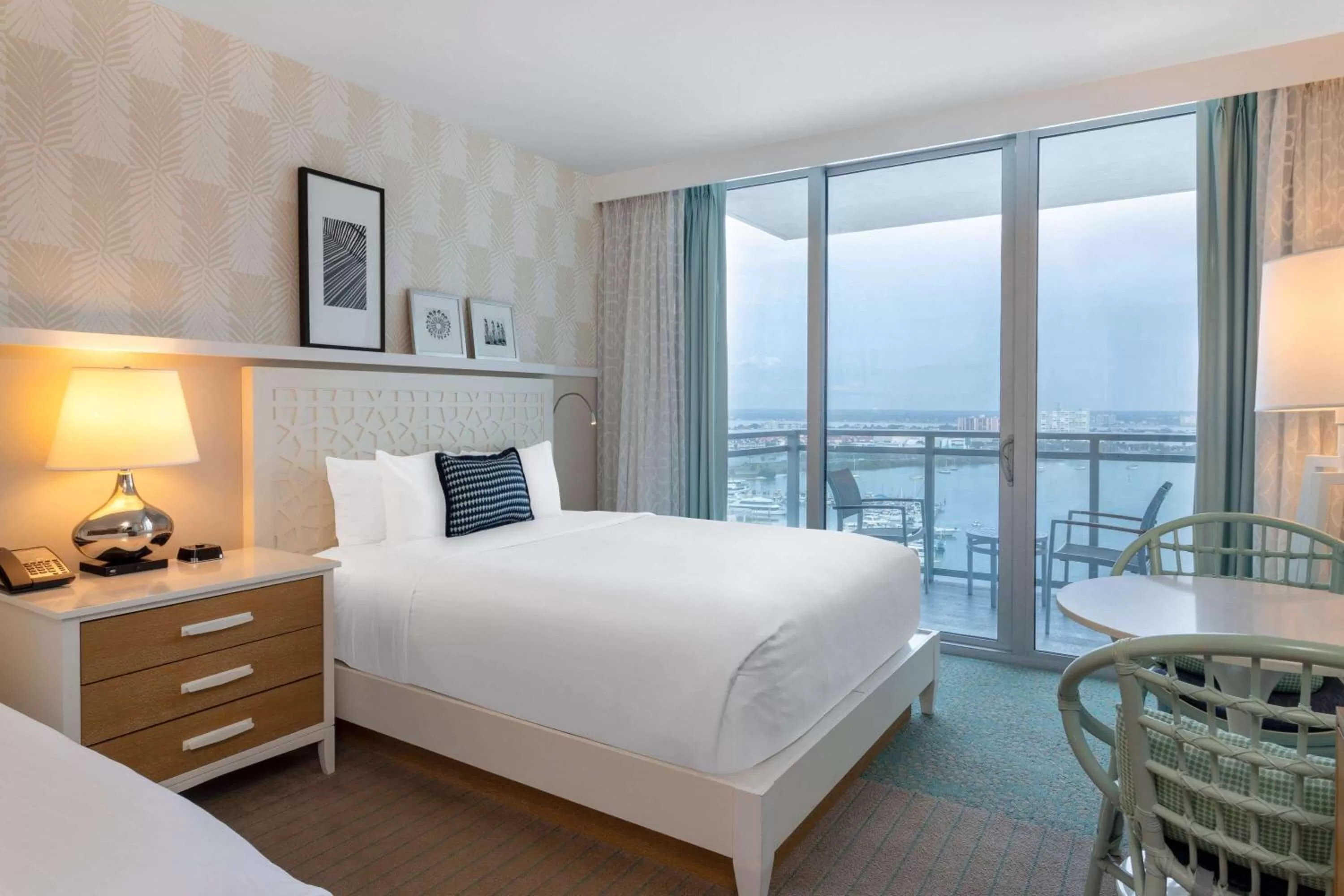 Deluxe Queen Room With Two Queen Beds - Intracoastal View in Wyndham Grand Clearwater Beach