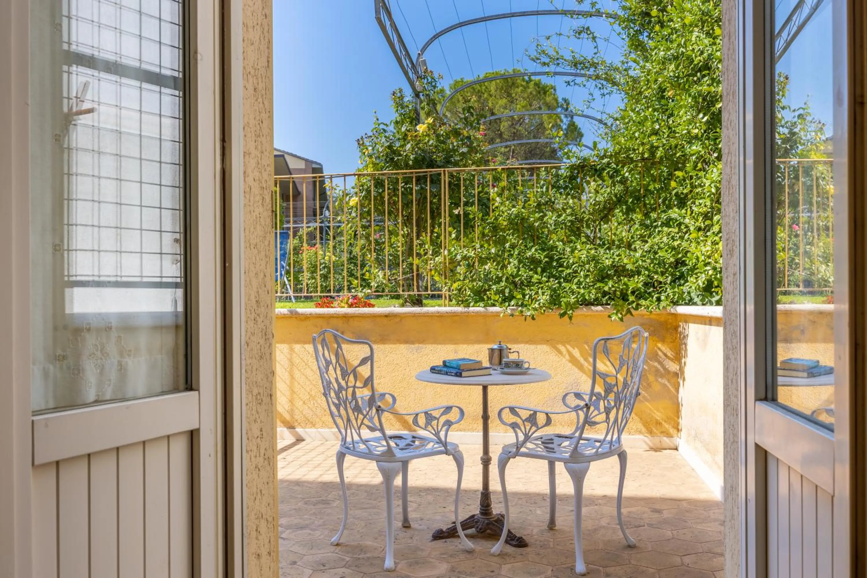 Patio in Hotel San Luca