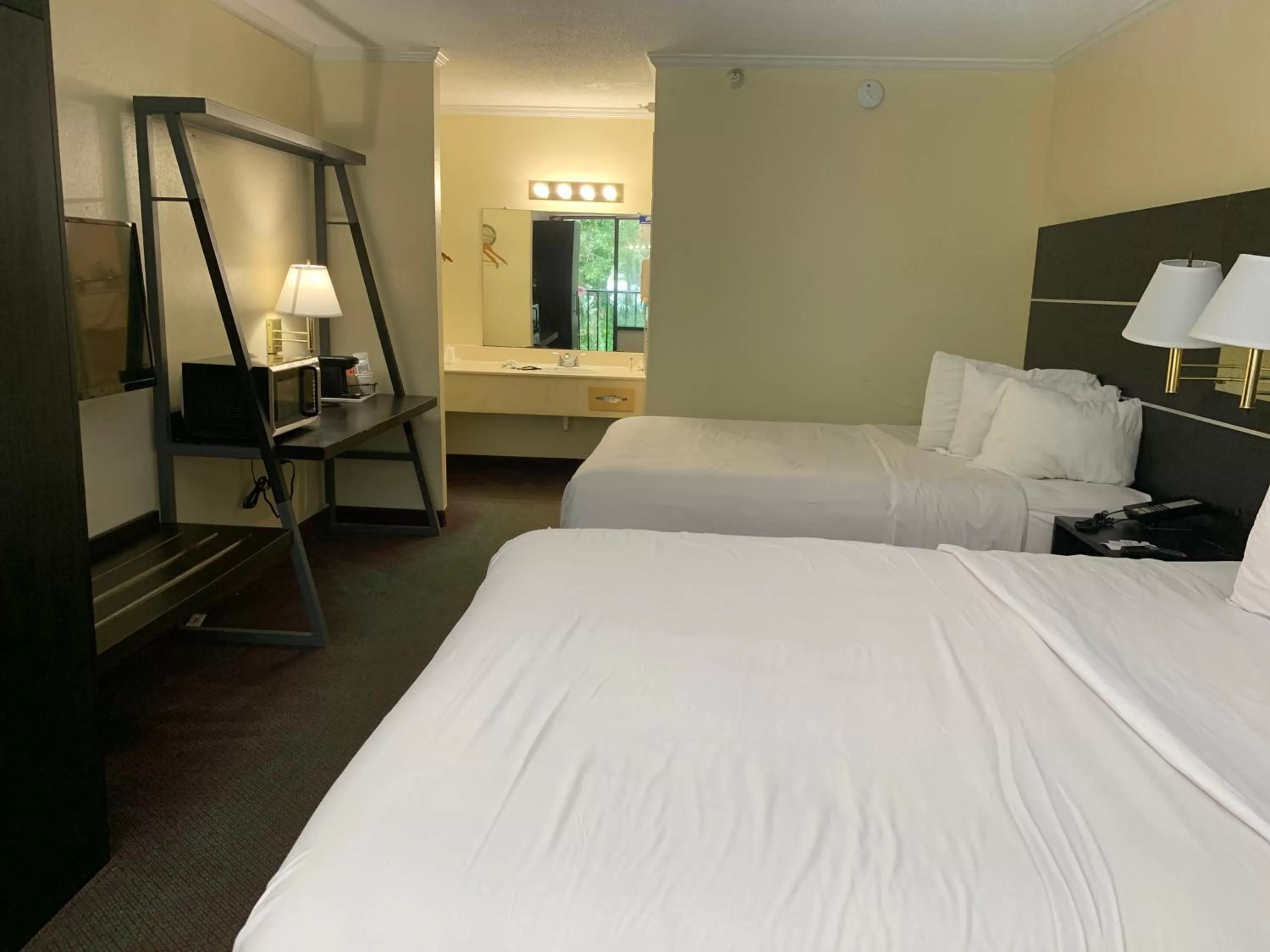 2 Queen Beds Pet Second Floor in Americas Best Value Inn & Suites Melbourne