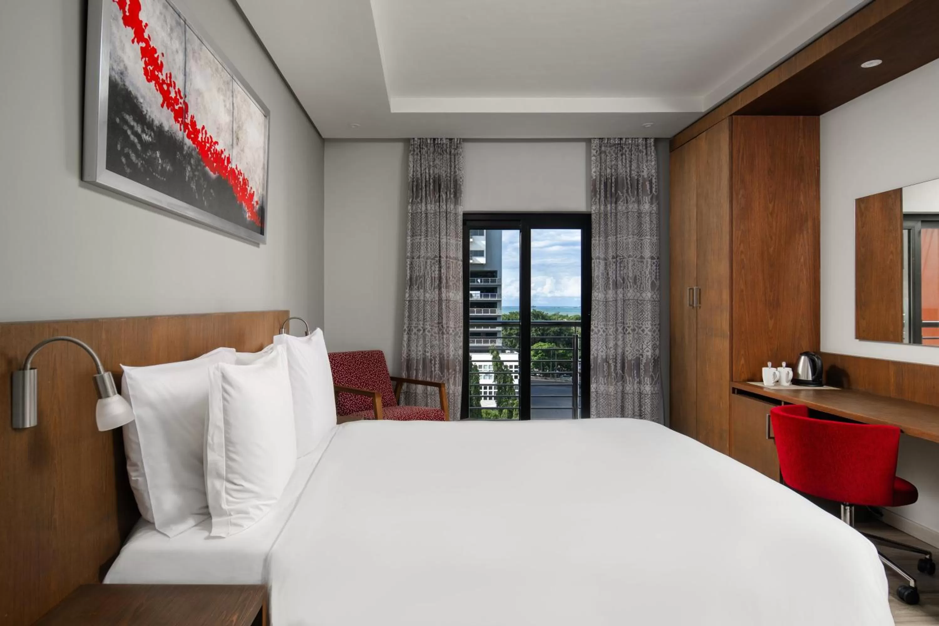 Standard Queen Room with Balcony and Pool View in Crowne Plaza - Dar Es Salaam by IHG