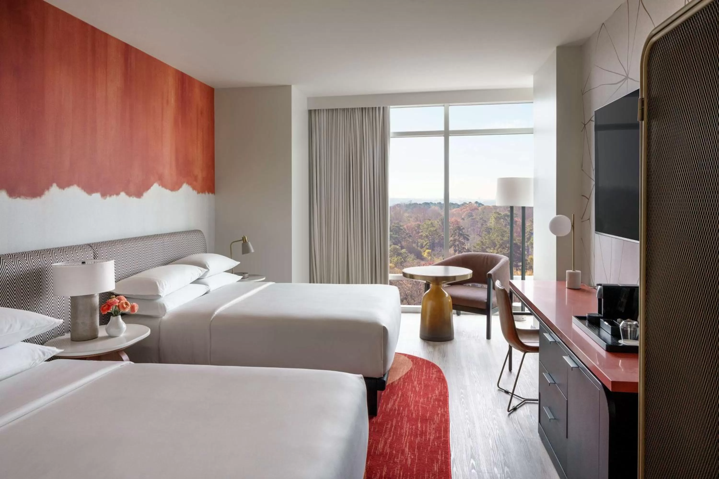 Queen Room with Two Queen Beds and City View - High Floor in Hyatt Centric Buckhead Atlanta