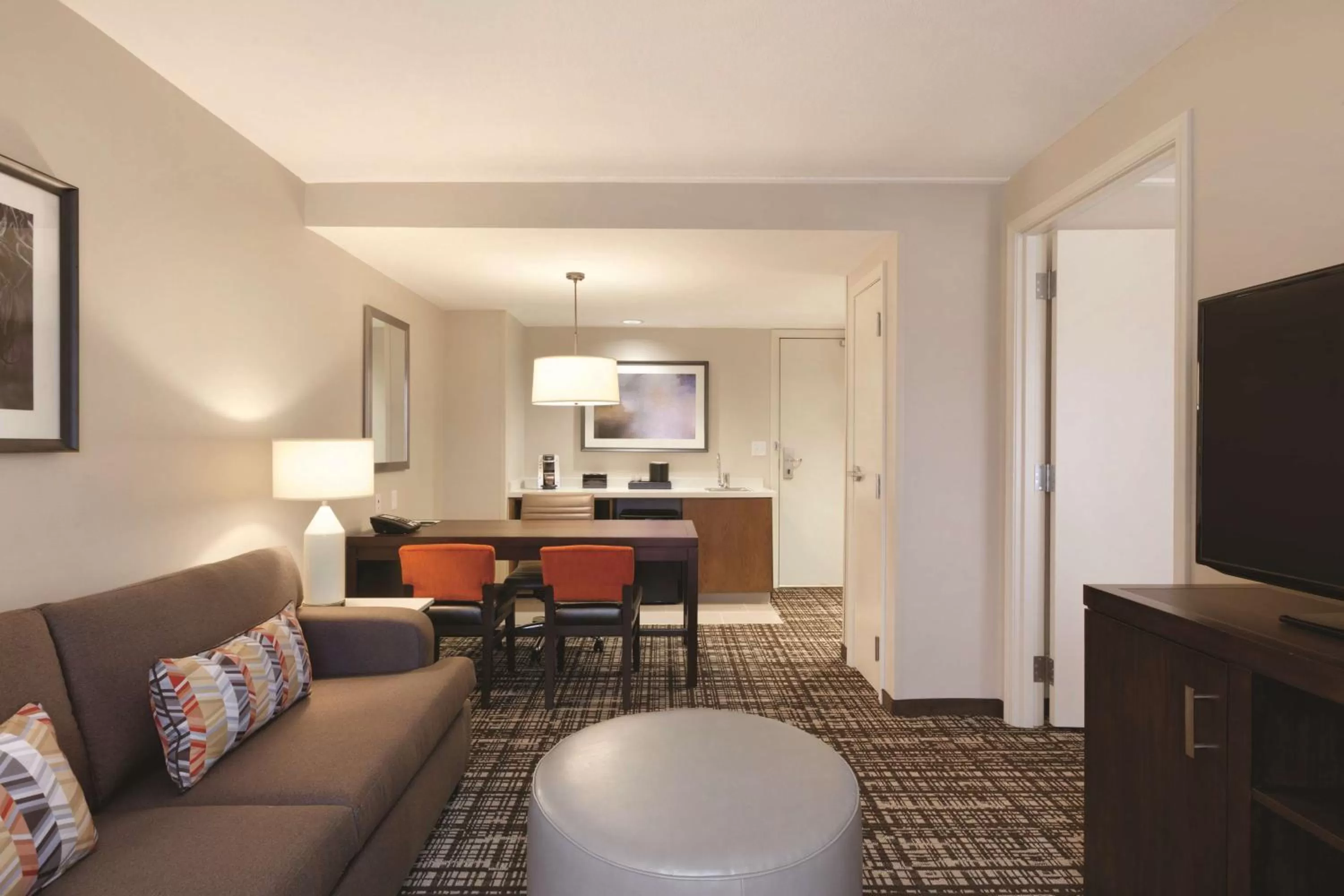 Deluxe King Suite in Embassy Suites Oklahoma City Downtown/Medical Center